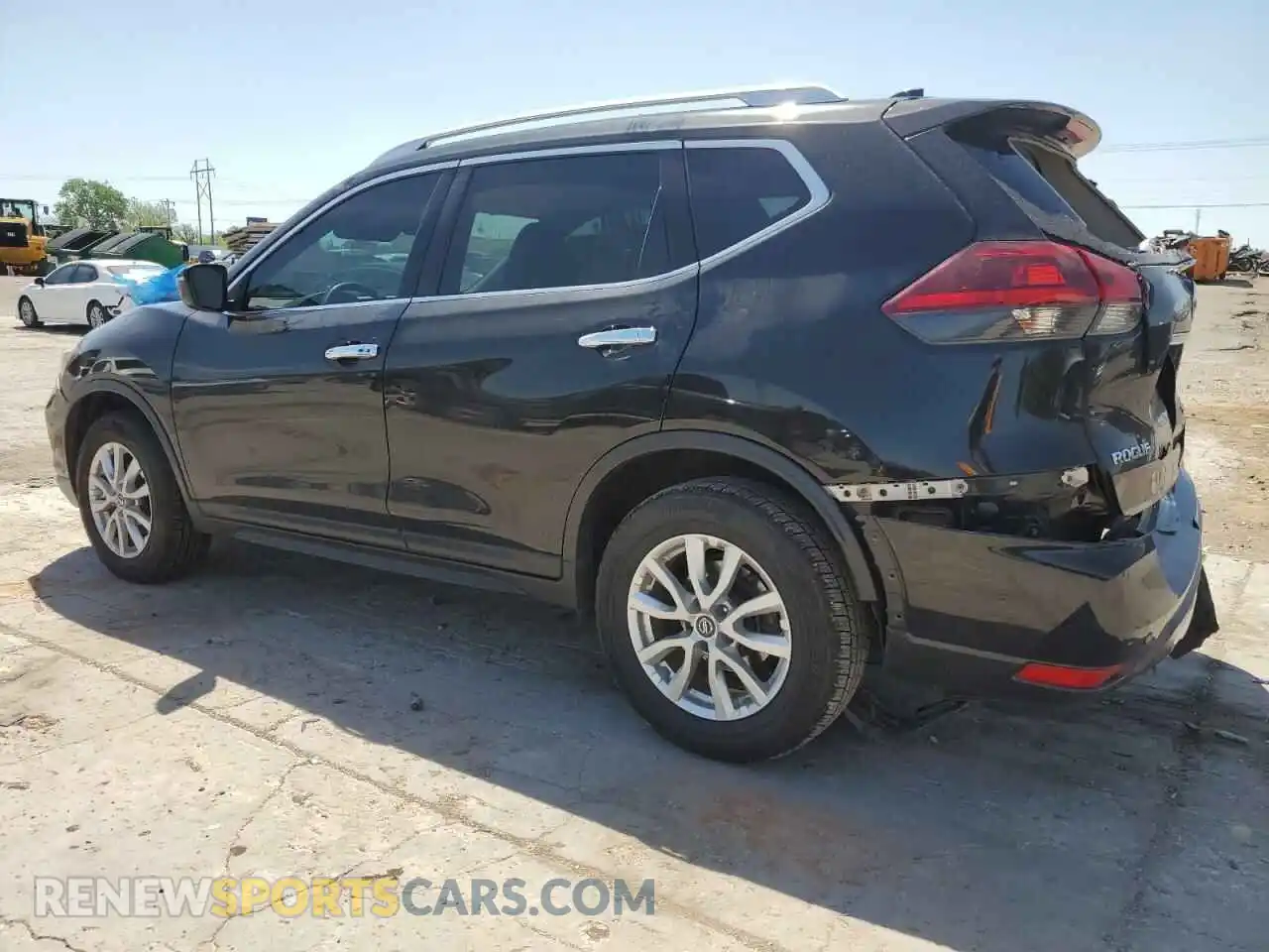 2 Photograph of a damaged car KNMAT2MVXKP526224 NISSAN ROGUE 2019