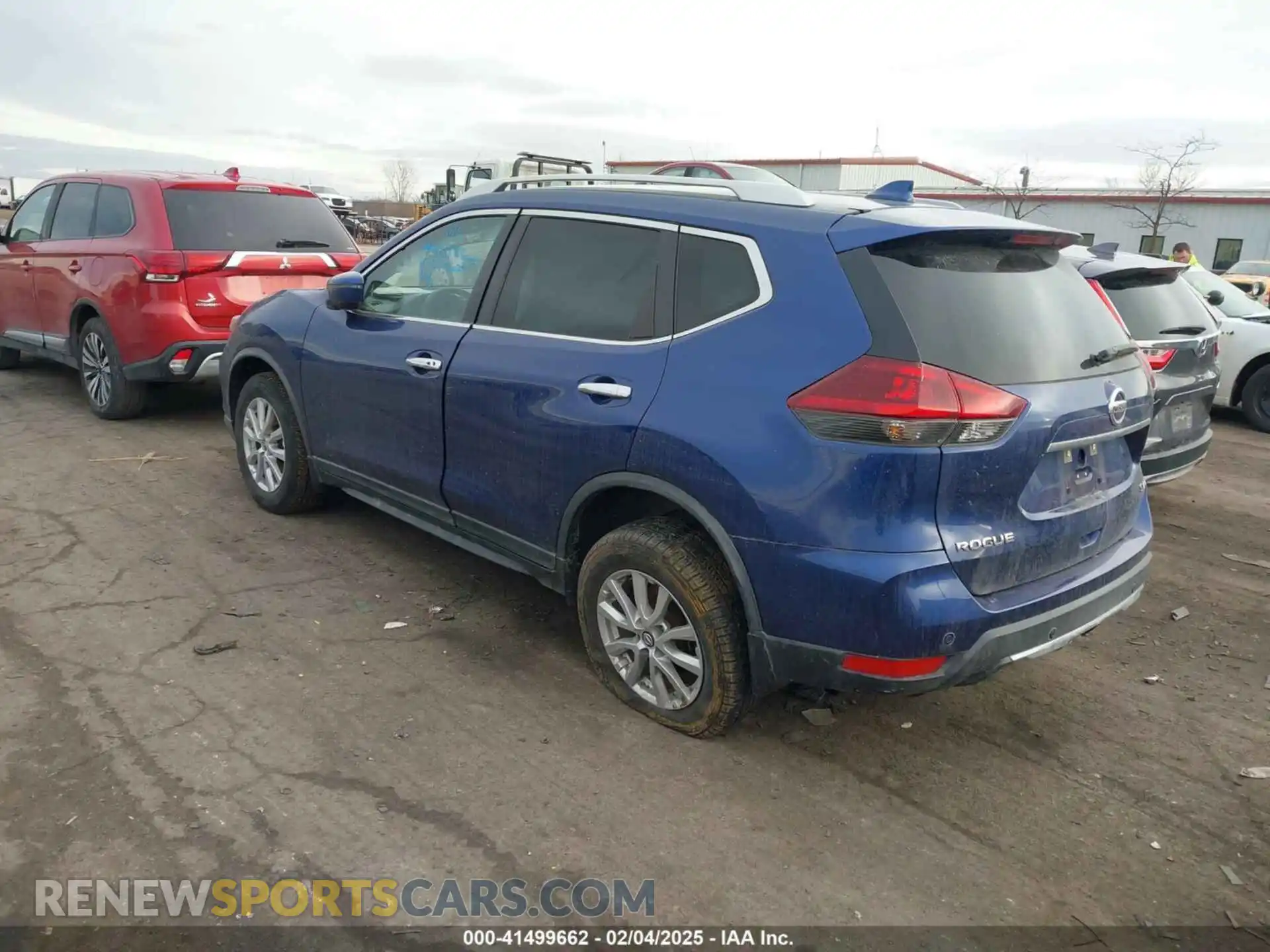 3 Photograph of a damaged car KNMAT2MVXKP534629 NISSAN ROGUE 2019