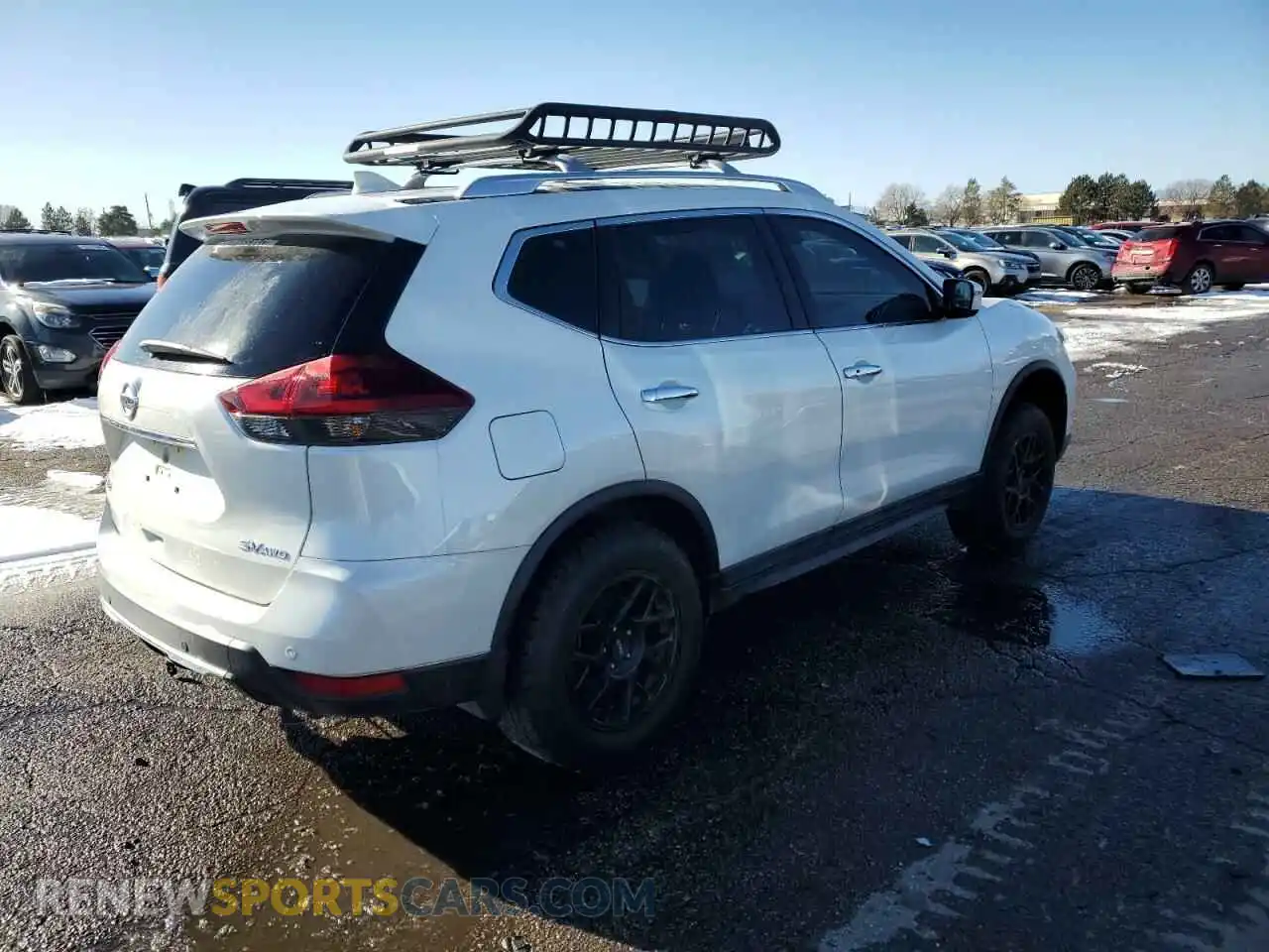 3 Photograph of a damaged car KNMAT2MVXKP547445 NISSAN ROGUE 2019