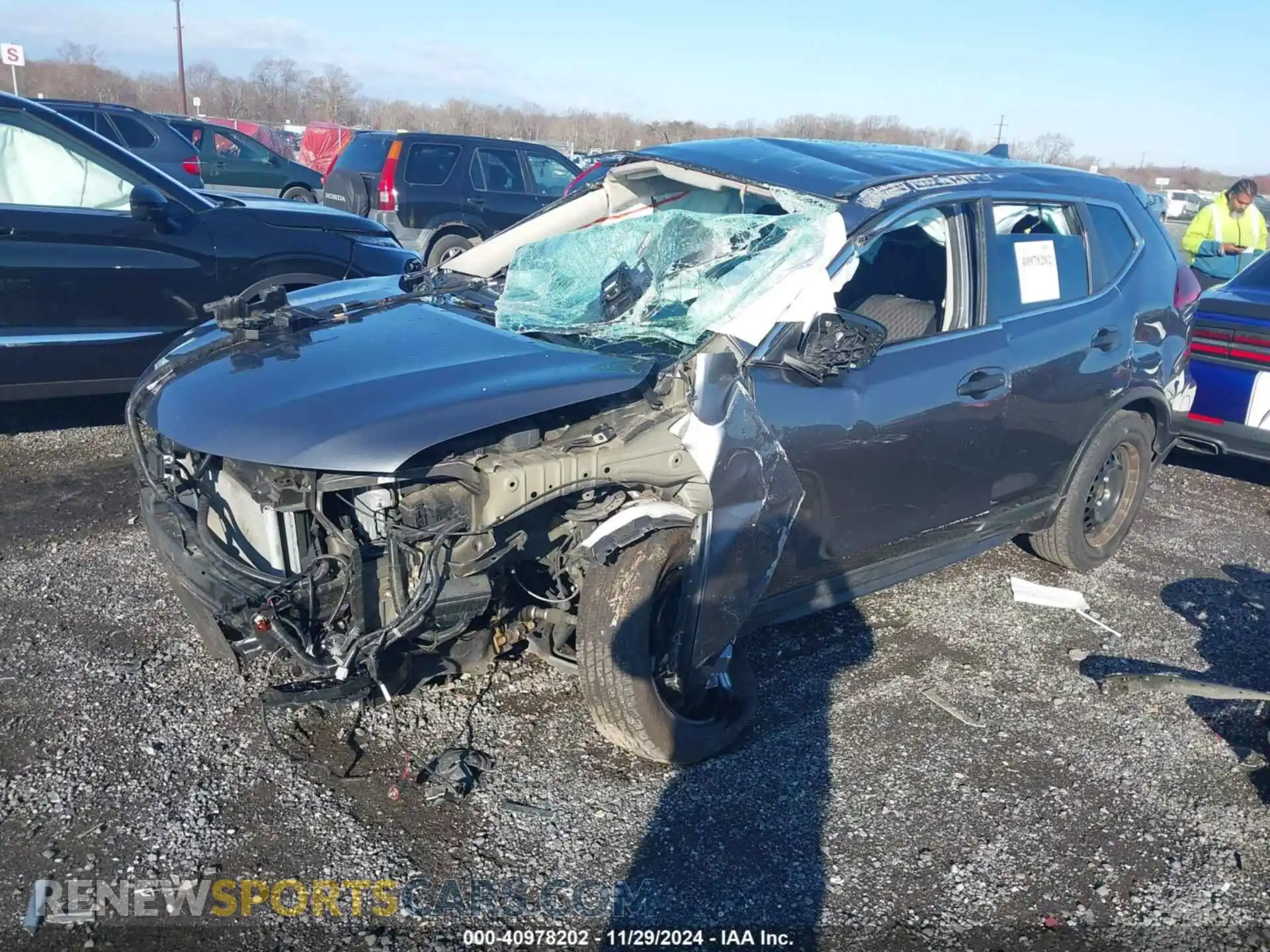 2 Photograph of a damaged car 5N1AT2MT2LC715288 NISSAN ROGUE 2020