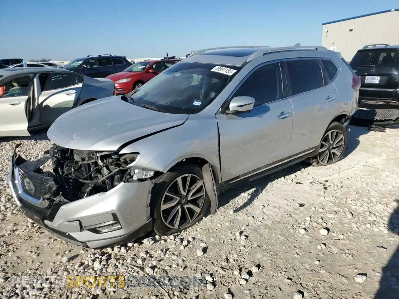 1 Photograph of a damaged car 5N1AT2MT2LC727635 NISSAN ROGUE 2020