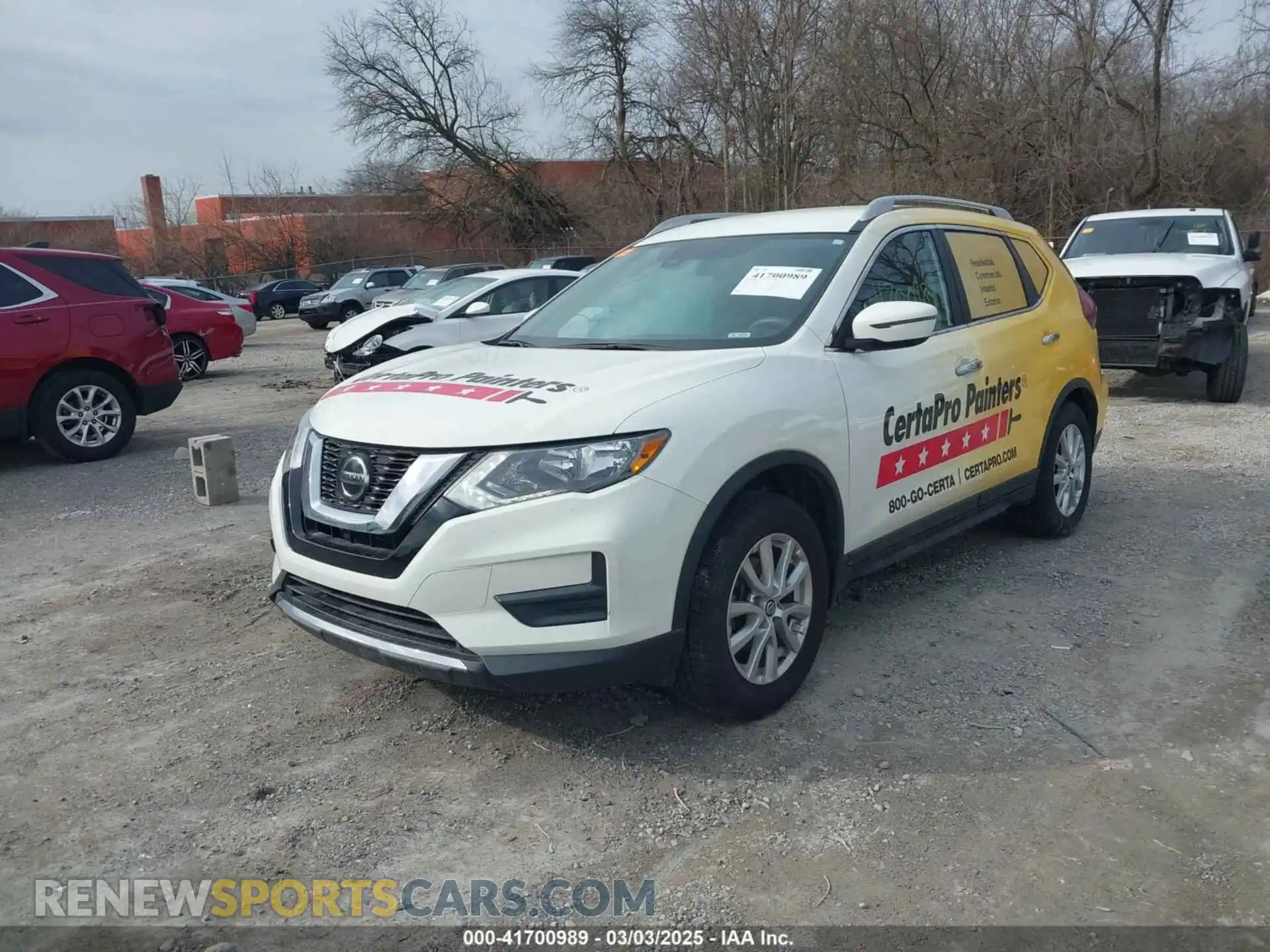 2 Photograph of a damaged car 5N1AT2MT2LC754463 NISSAN ROGUE 2020