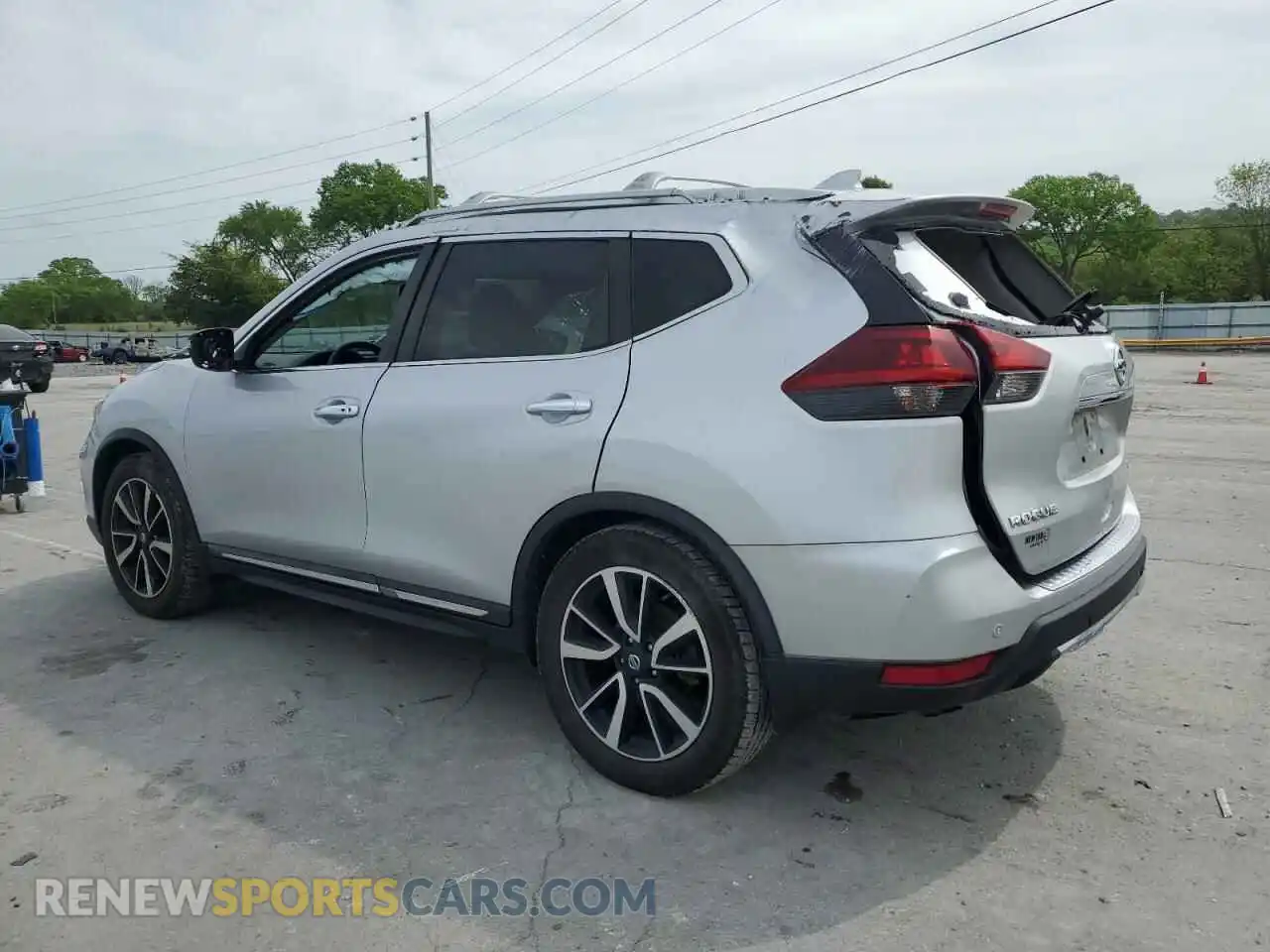 2 Photograph of a damaged car 5N1AT2MT2LC772042 NISSAN ROGUE 2020
