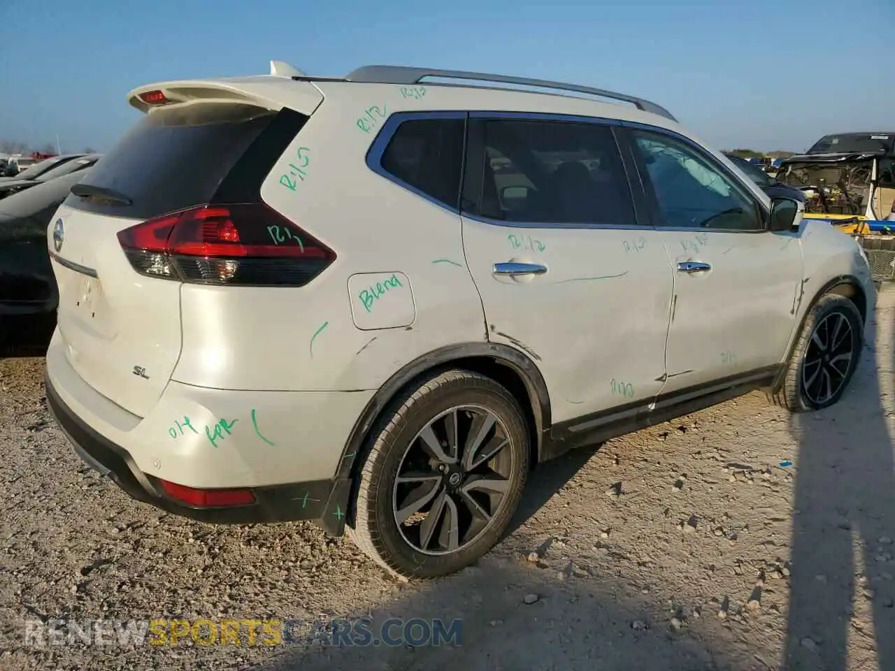3 Photograph of a damaged car 5N1AT2MT3LC752091 NISSAN ROGUE 2020