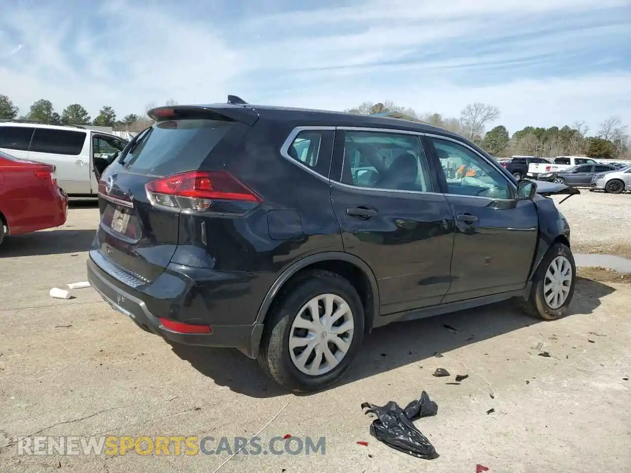 3 Photograph of a damaged car 5N1AT2MT4LC777954 NISSAN ROGUE 2020