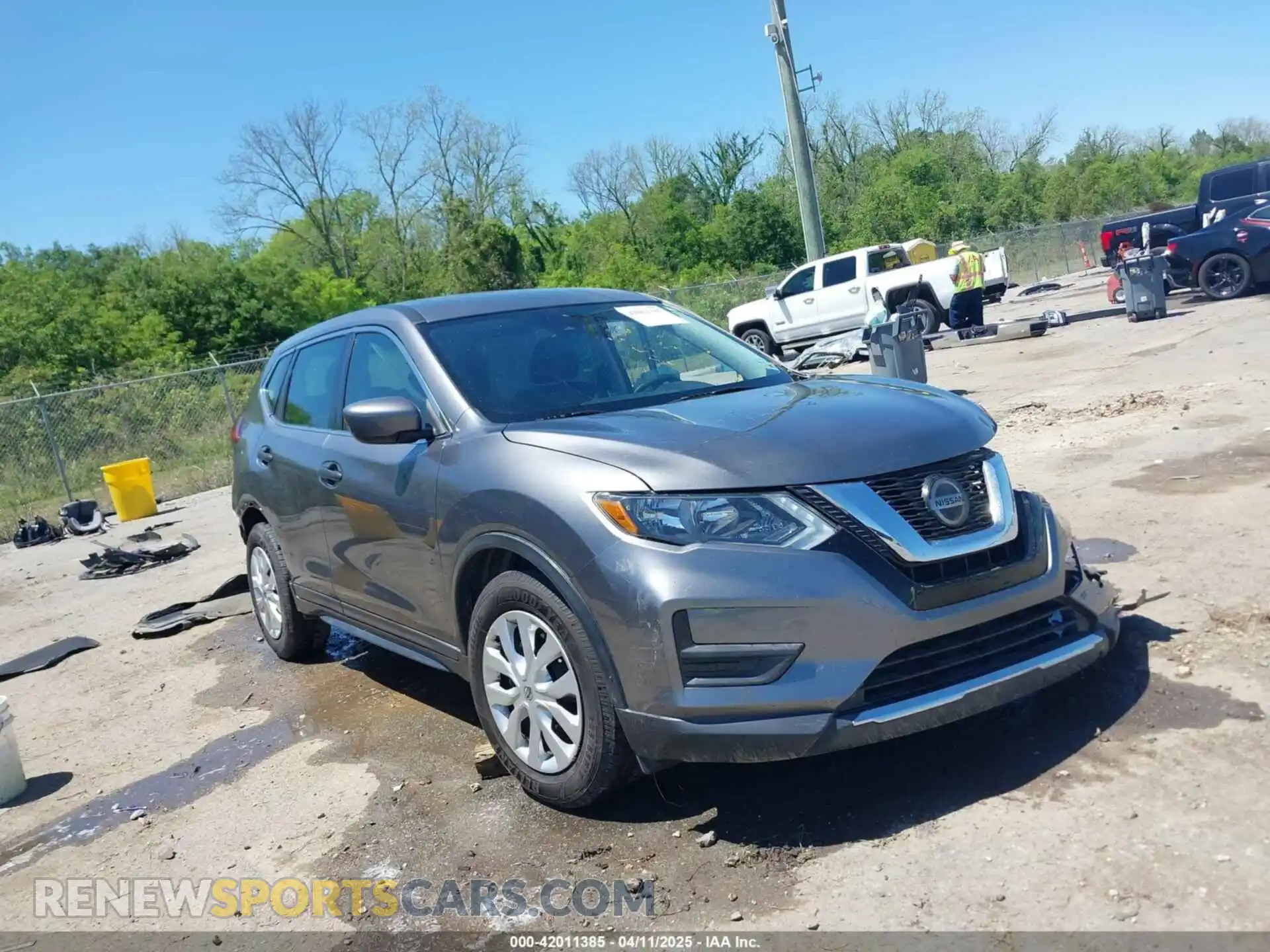 1 Photograph of a damaged car 5N1AT2MT7LC726013 NISSAN ROGUE 2020