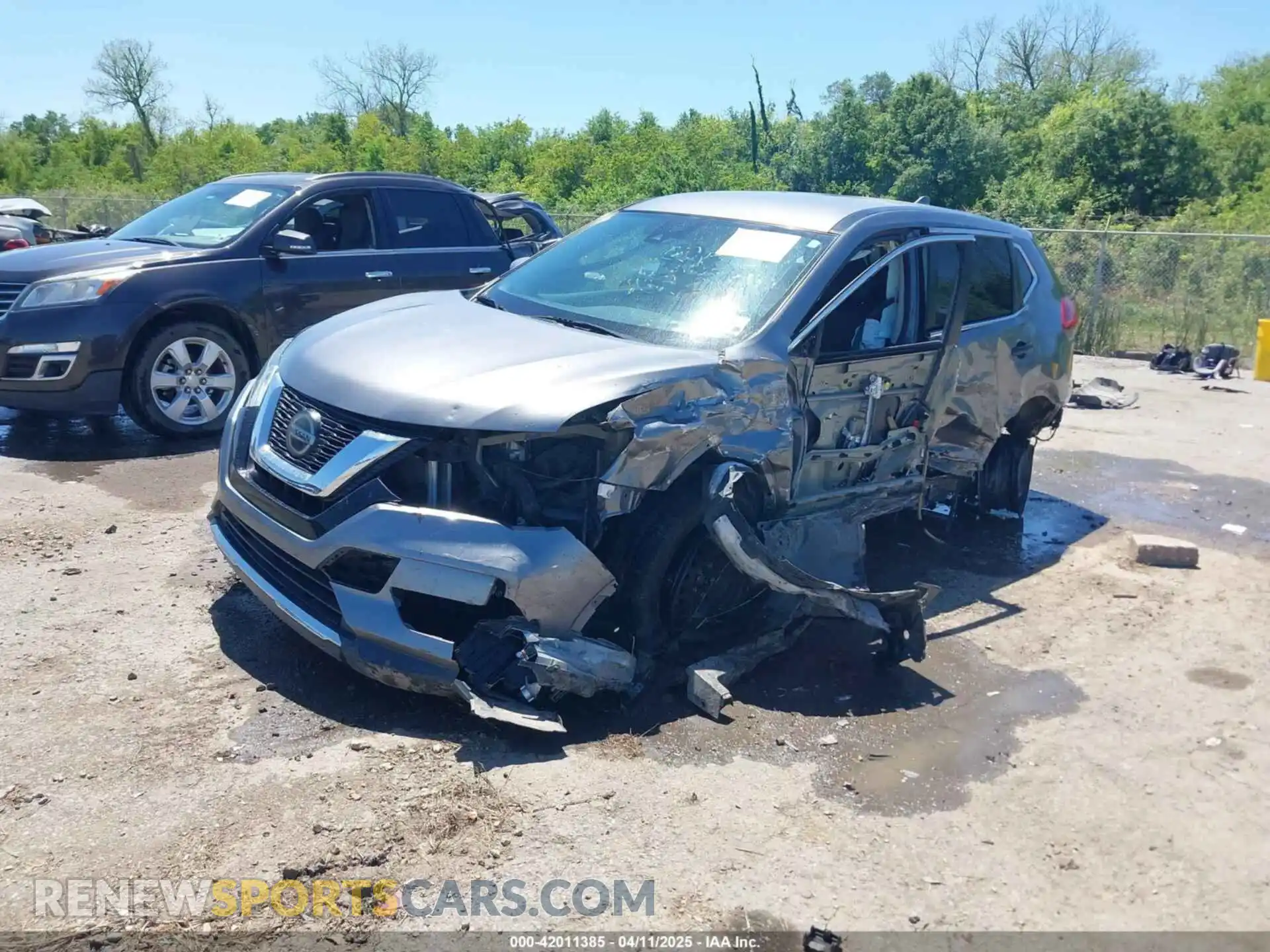 2 Photograph of a damaged car 5N1AT2MT7LC726013 NISSAN ROGUE 2020