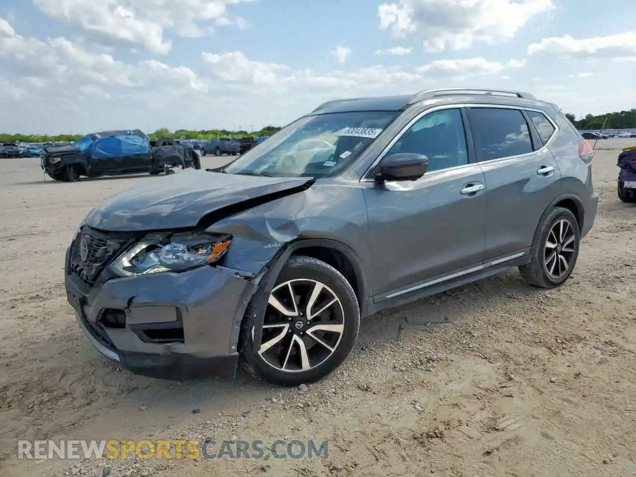 1 Photograph of a damaged car 5N1AT2MT7LC729462 NISSAN ROGUE 2020