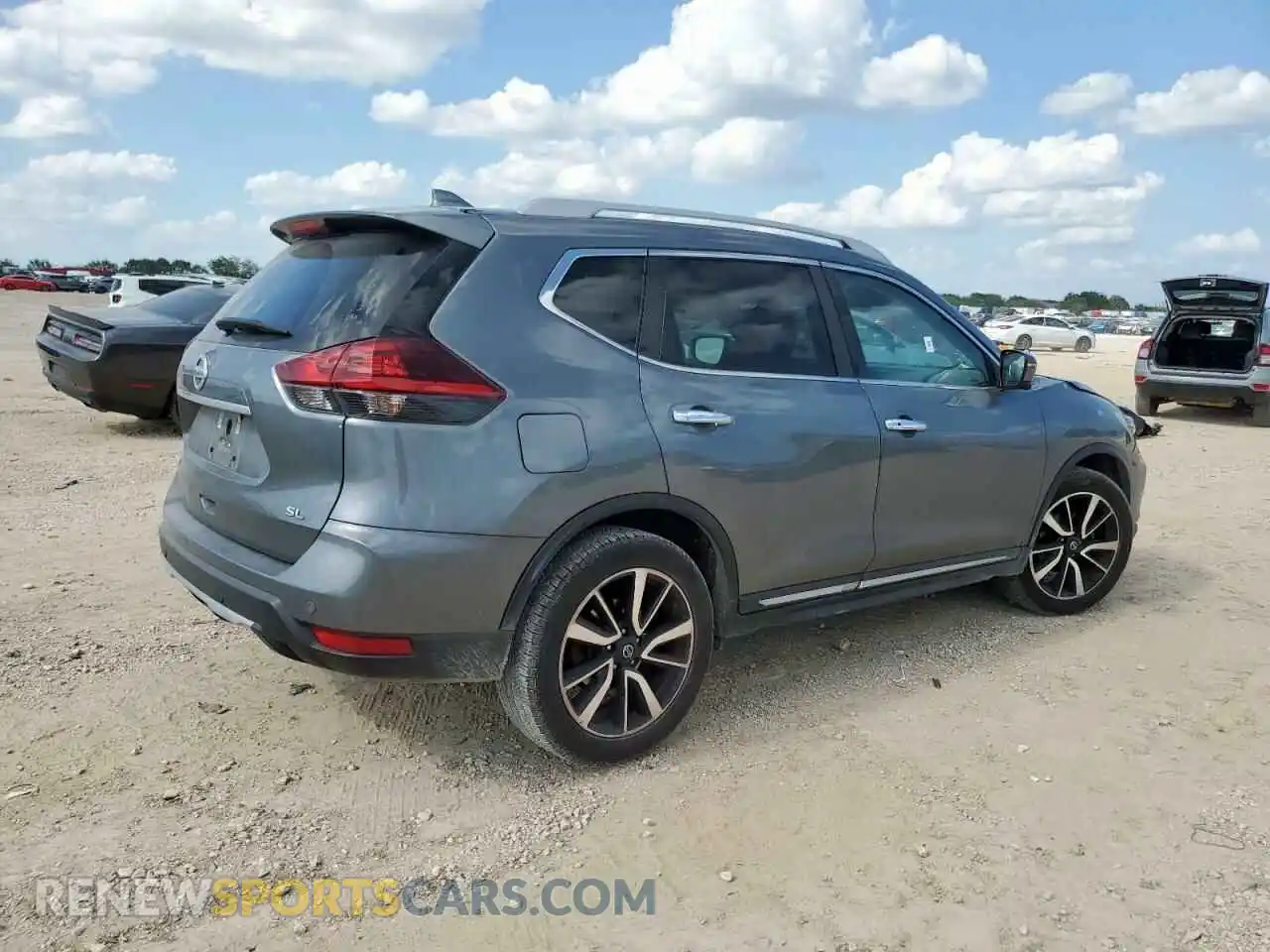 3 Photograph of a damaged car 5N1AT2MT7LC729462 NISSAN ROGUE 2020