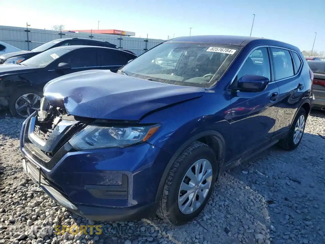 1 Photograph of a damaged car 5N1AT2MT7LC760260 NISSAN ROGUE 2020