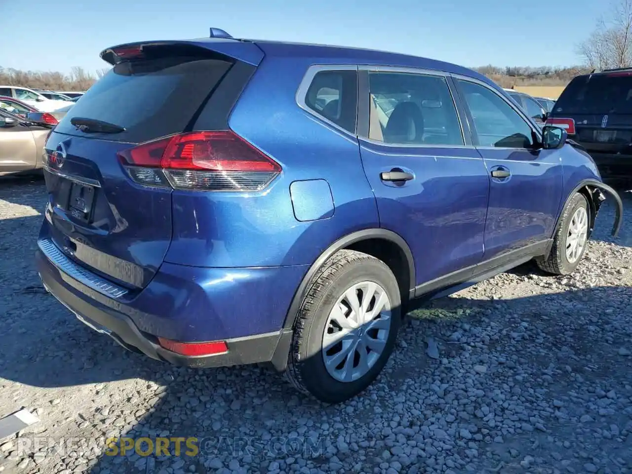 3 Photograph of a damaged car 5N1AT2MT7LC760260 NISSAN ROGUE 2020