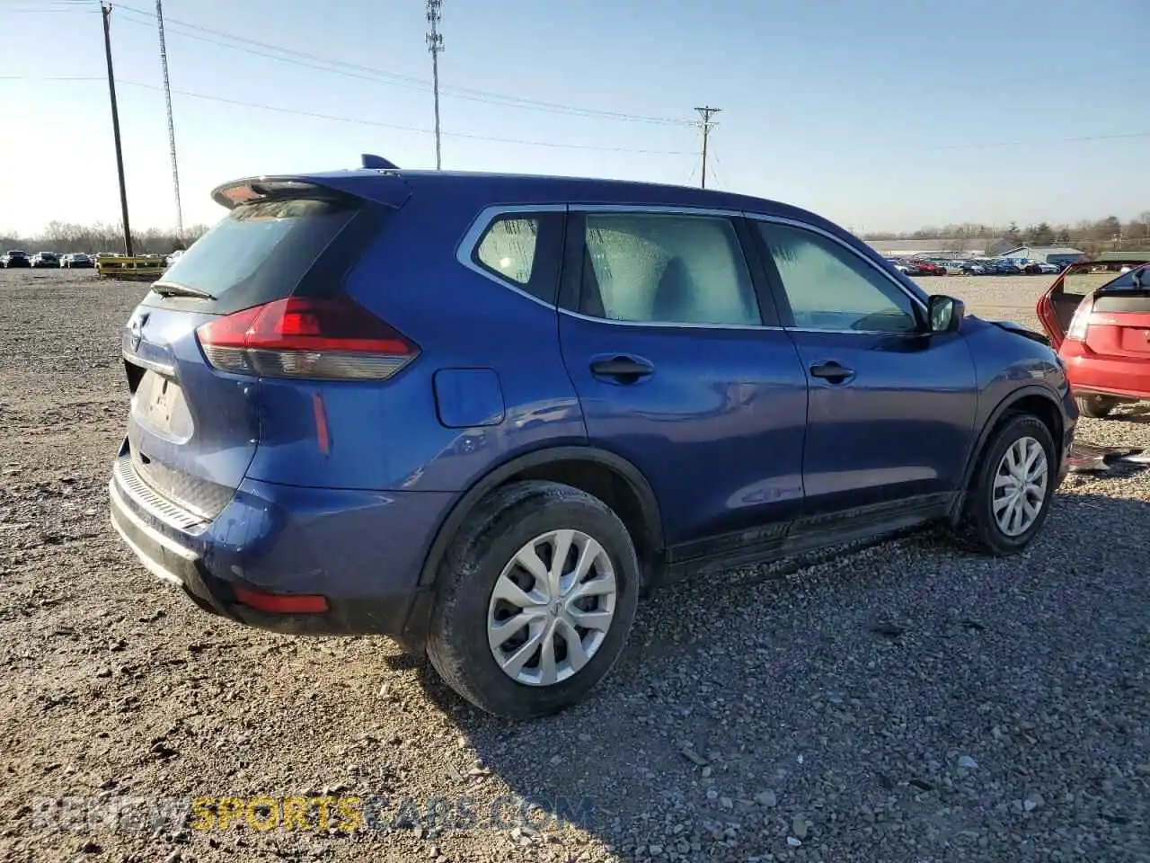 3 Photograph of a damaged car 5N1AT2MT7LC796630 NISSAN ROGUE 2020