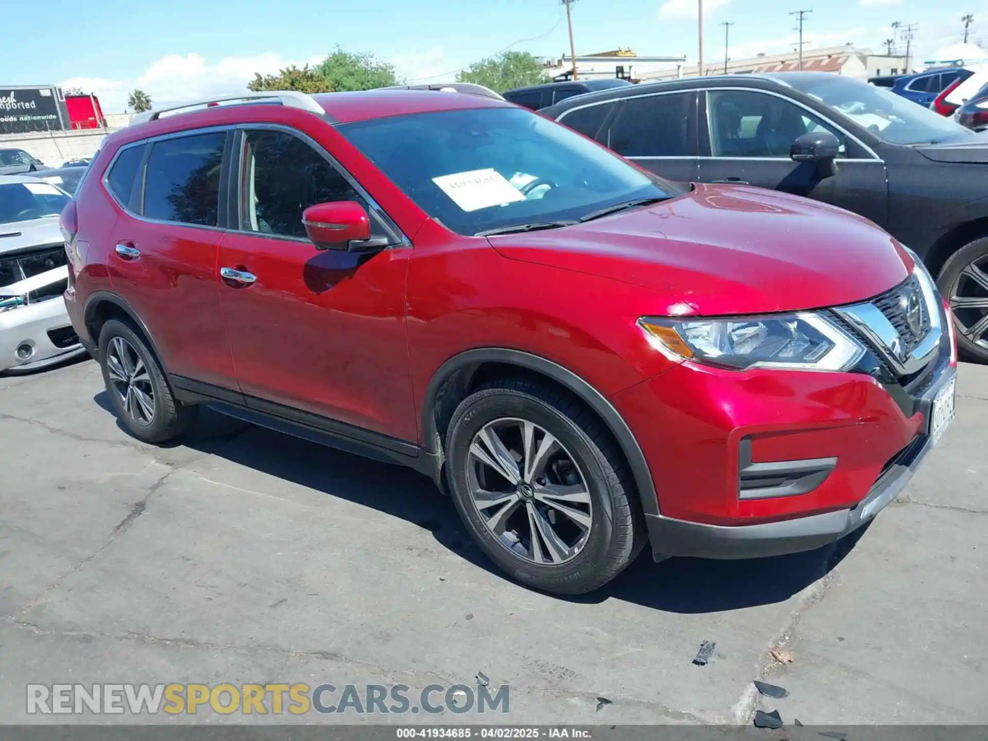 1 Photograph of a damaged car 5N1AT2MT7LC814947 NISSAN ROGUE 2020