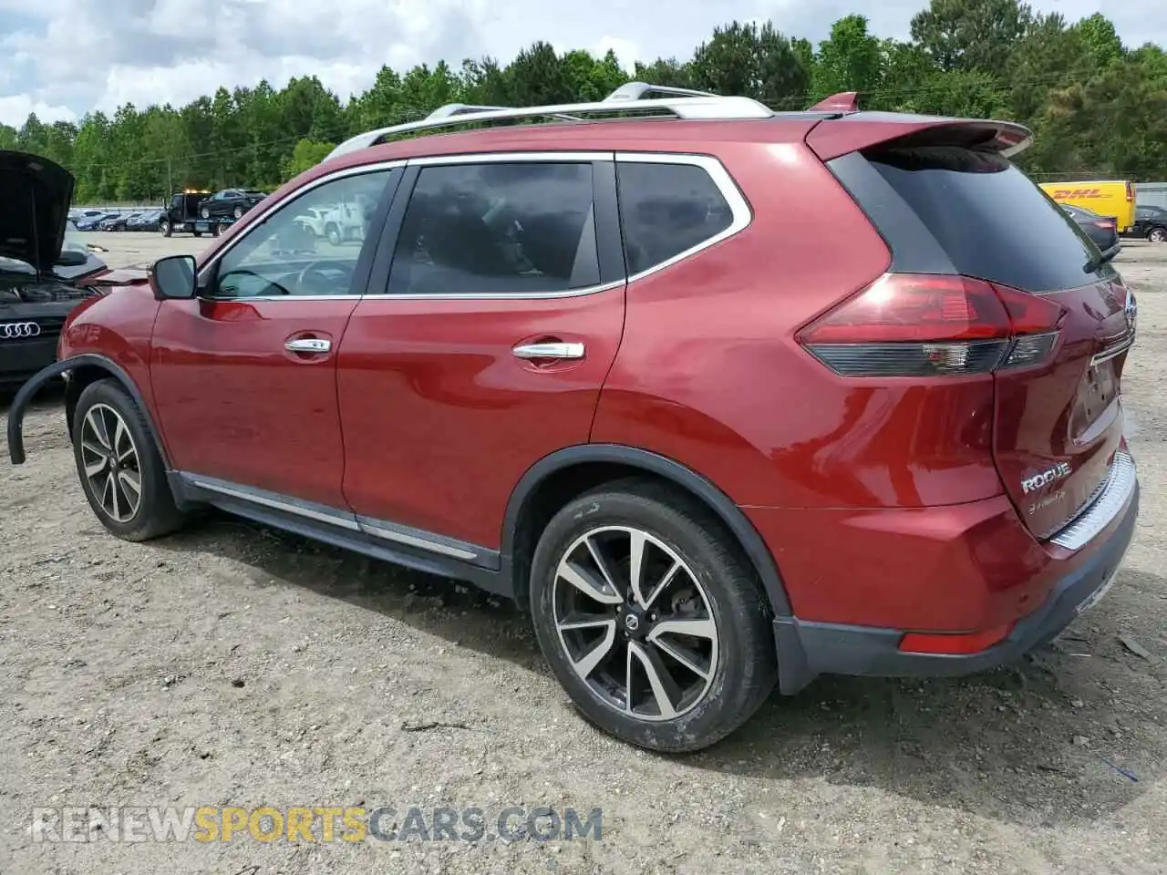 2 Photograph of a damaged car 5N1AT2MTXLC734803 NISSAN ROGUE 2020