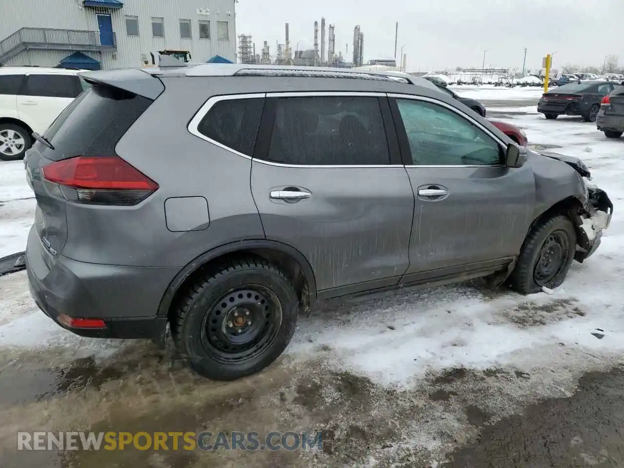3 fotografías del automóvil dañado 5N1AT2MV1LC773443 NISSAN ROGUE 2020