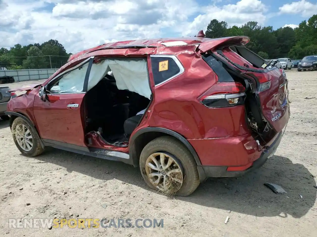 2 Photograph of a damaged car 5N1AT2MV2LC735204 NISSAN ROGUE 2020