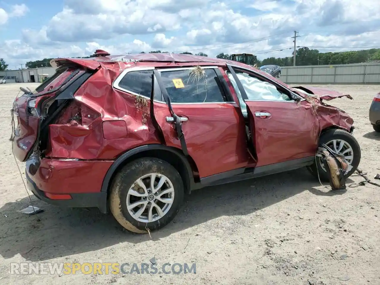 3 Photograph of a damaged car 5N1AT2MV2LC735204 NISSAN ROGUE 2020