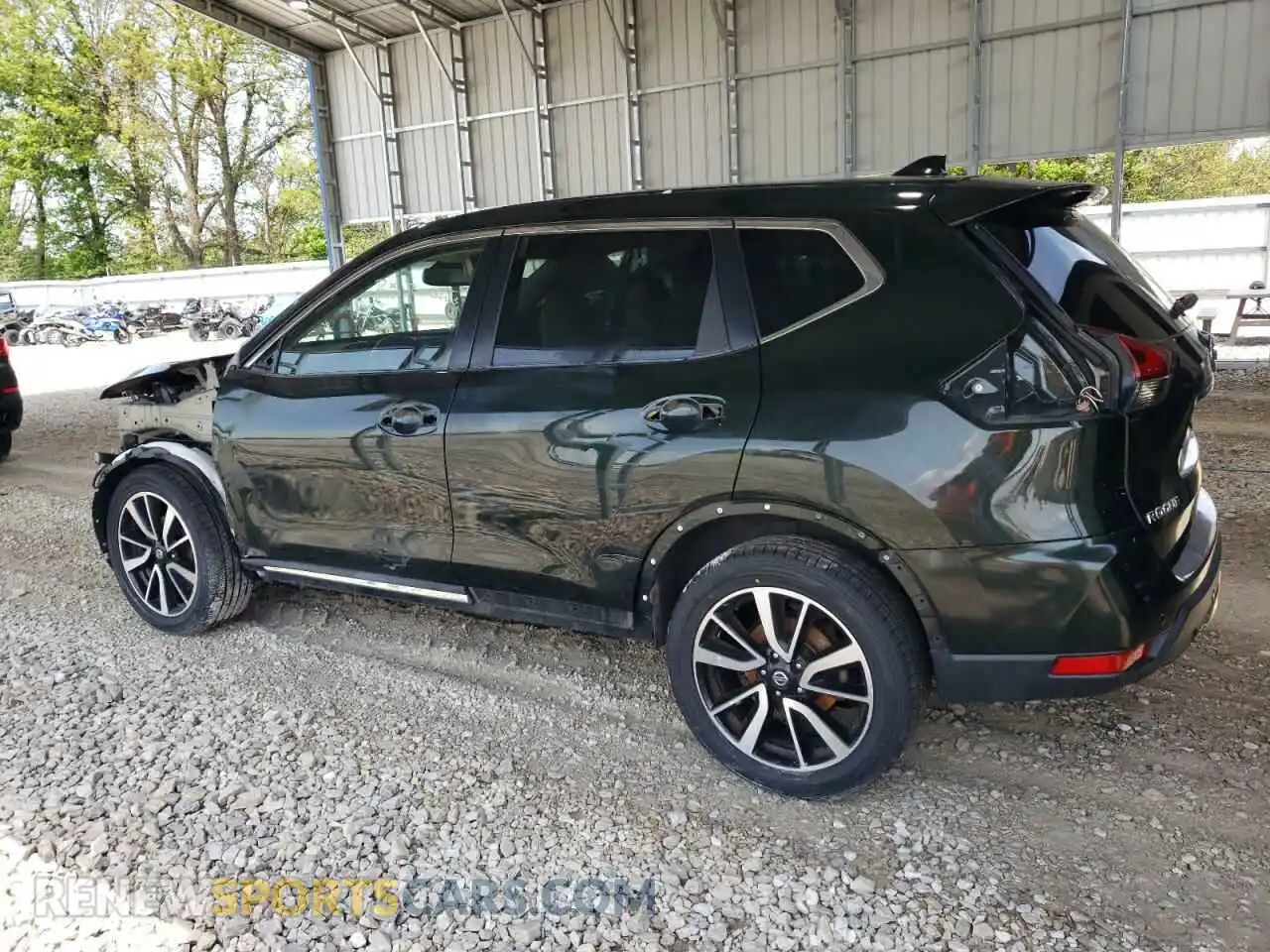 2 Photograph of a damaged car 5N1AT2MV4LC728139 NISSAN ROGUE 2020