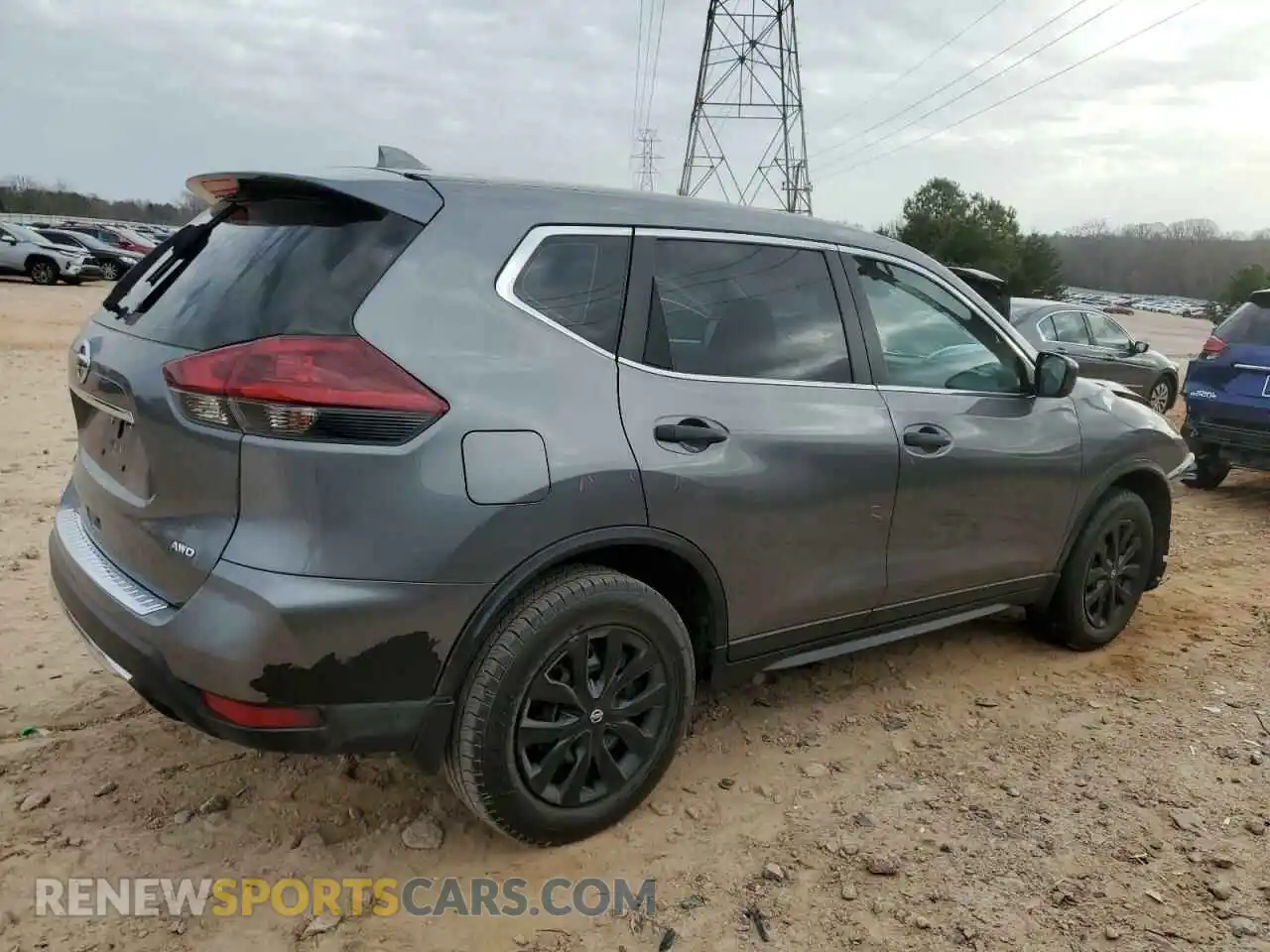 3 Photograph of a damaged car 5N1AT2MV5LC796904 NISSAN ROGUE 2020