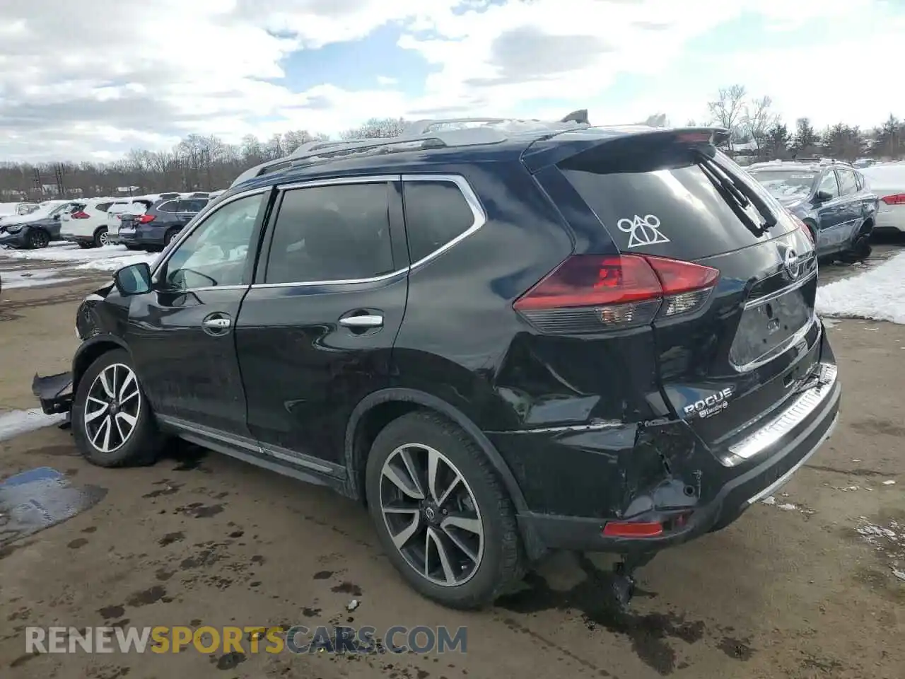 2 Photograph of a damaged car 5N1AT2MV7LC772037 NISSAN ROGUE 2020