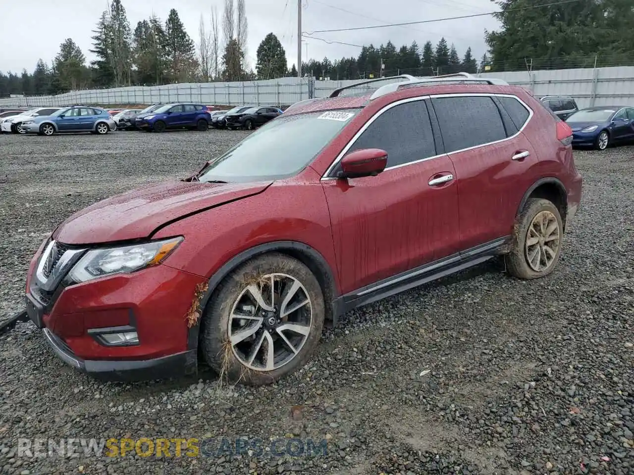 1 Photograph of a damaged car 5N1AT2MV8LC770314 NISSAN ROGUE 2020
