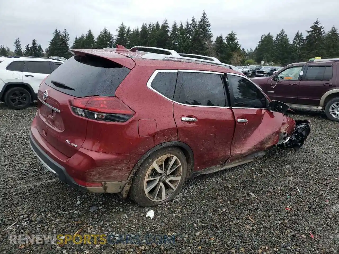 3 Photograph of a damaged car 5N1AT2MV8LC770314 NISSAN ROGUE 2020