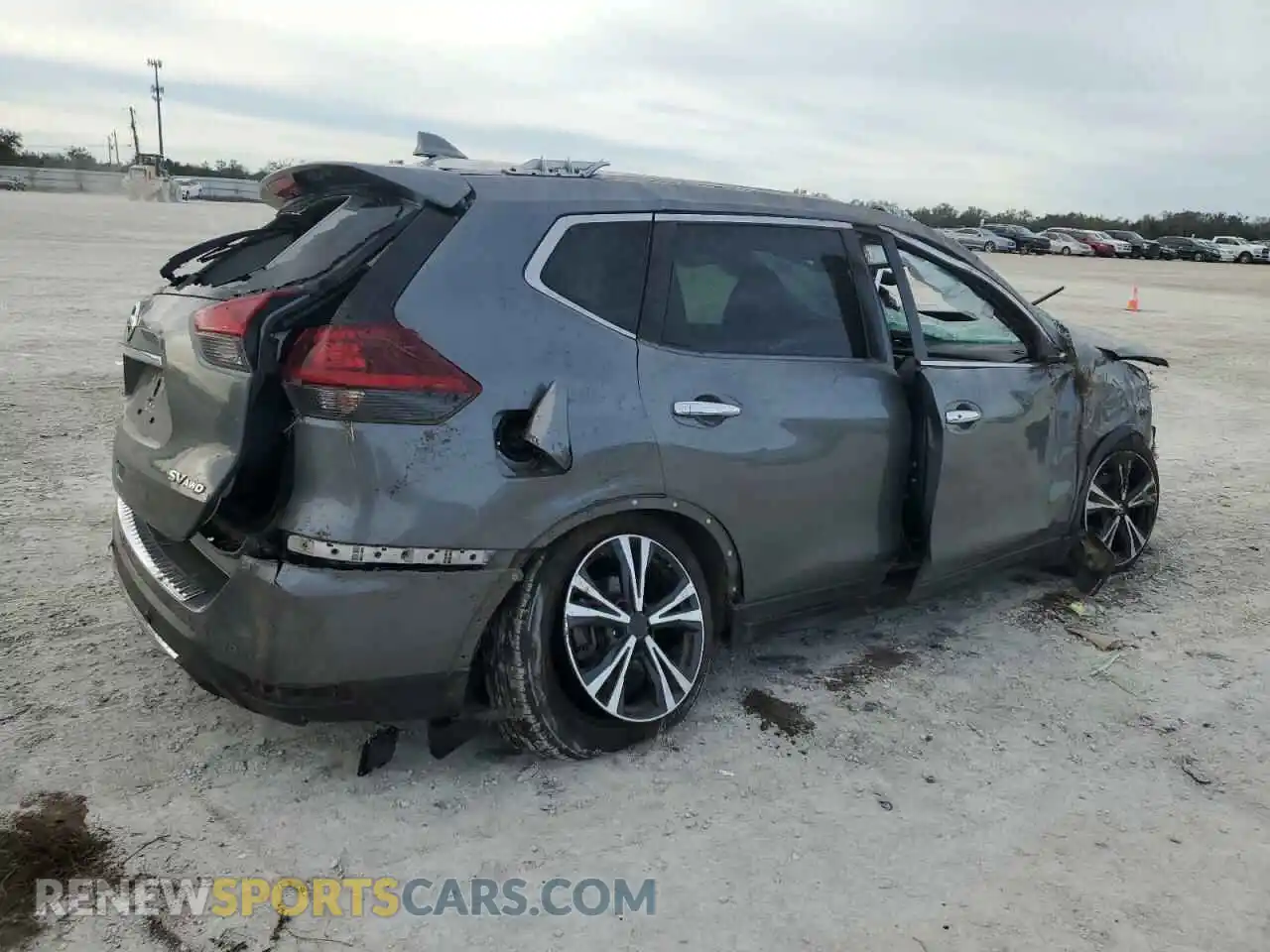 3 Photograph of a damaged car 5N1AT2MVXLC730185 NISSAN ROGUE 2020