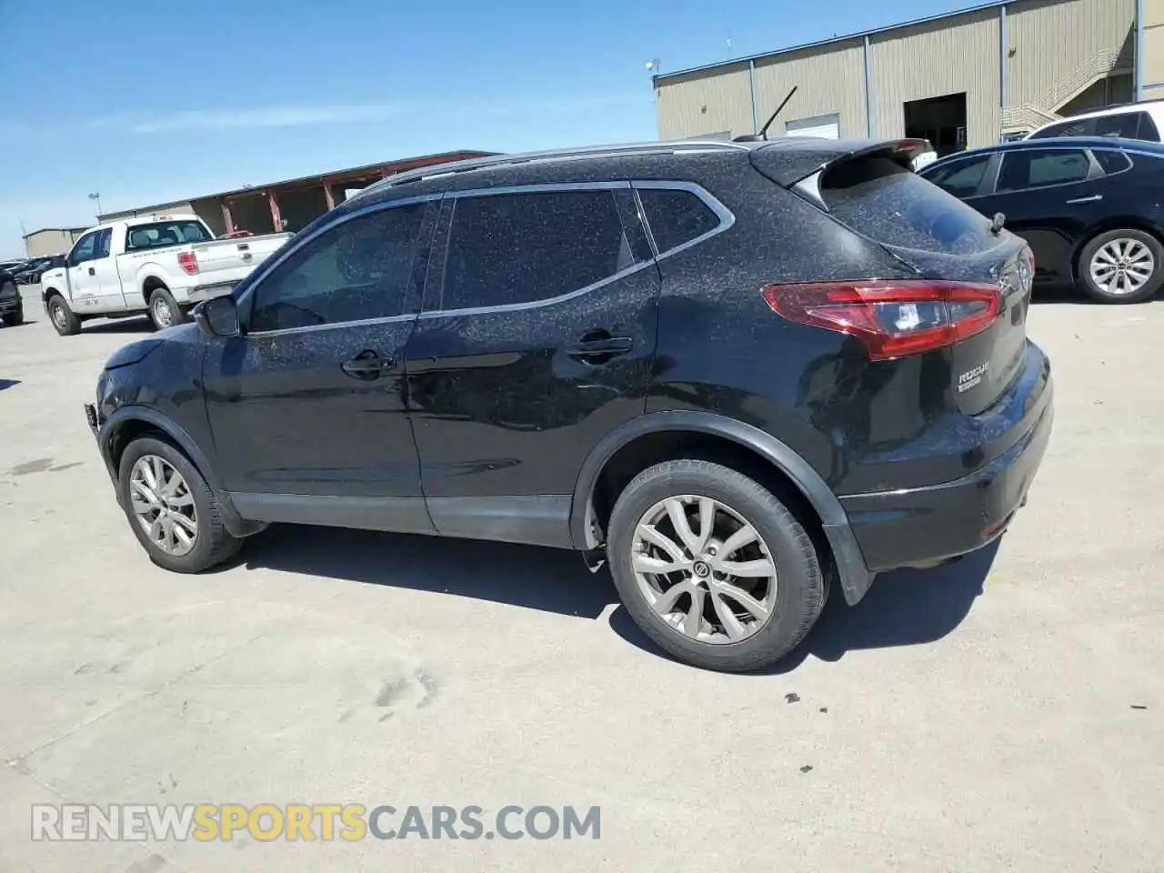 2 Photograph of a damaged car JN1BJ1CV3LW256320 NISSAN ROGUE 2020