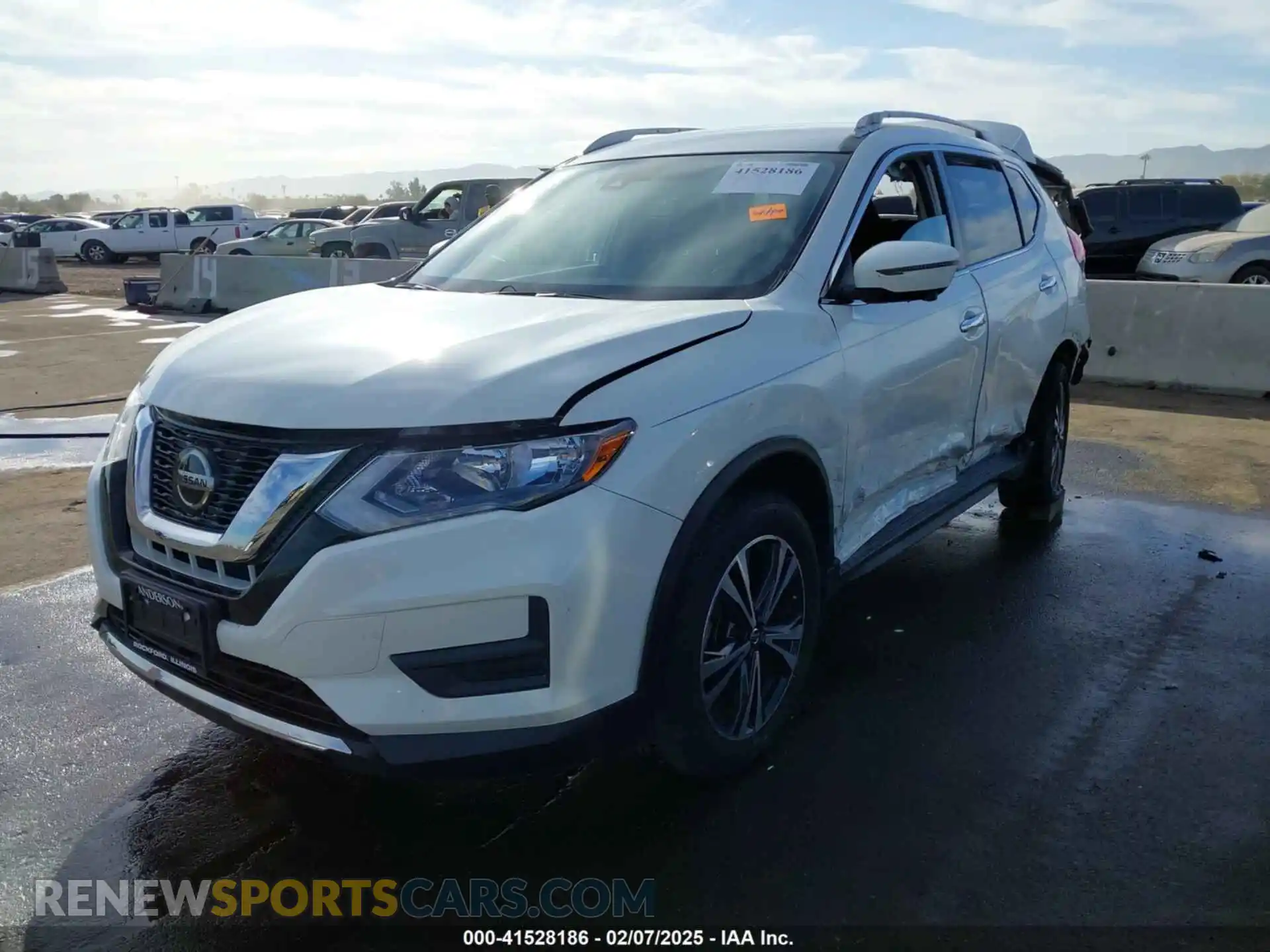 2 Photograph of a damaged car JN8AT2MT0LW014529 NISSAN ROGUE 2020