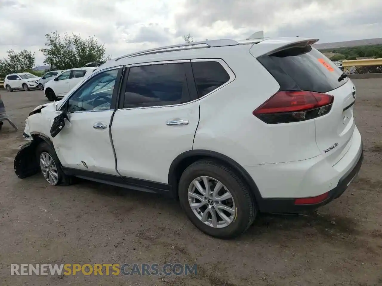 2 Photograph of a damaged car JN8AT2MT1LW003992 NISSAN ROGUE 2020