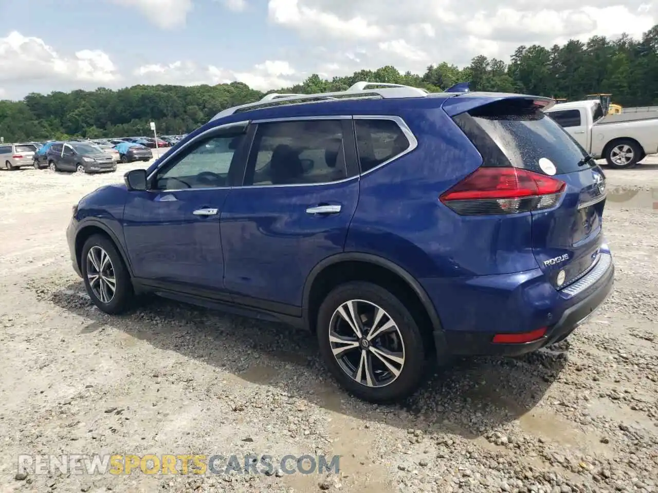 2 Photograph of a damaged car JN8AT2MT2LW003743 NISSAN ROGUE 2020
