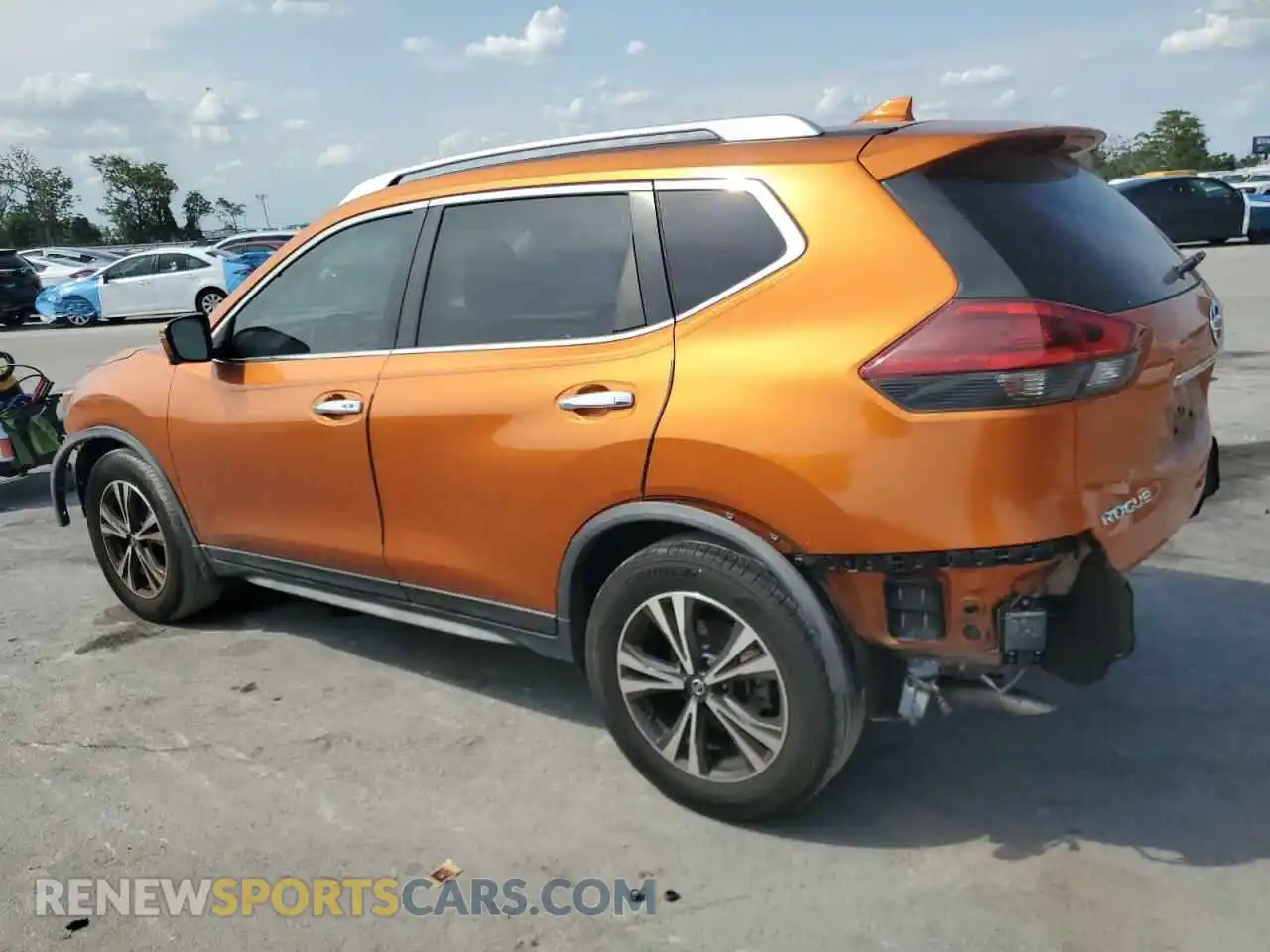 2 Photograph of a damaged car JN8AT2MT2LW010059 NISSAN ROGUE 2020