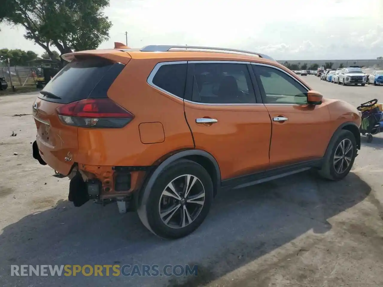 3 Photograph of a damaged car JN8AT2MT2LW010059 NISSAN ROGUE 2020