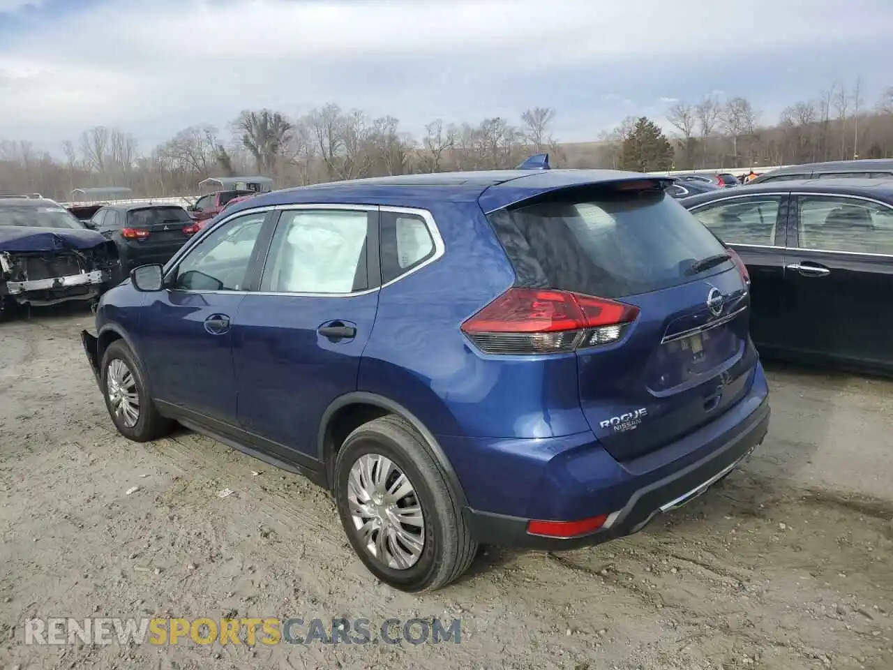 2 Photograph of a damaged car JN8AT2MT5LW042648 NISSAN ROGUE 2020