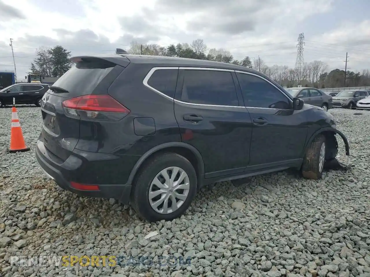 3 Photograph of a damaged car JN8AT2MT7LW000336 NISSAN ROGUE 2020