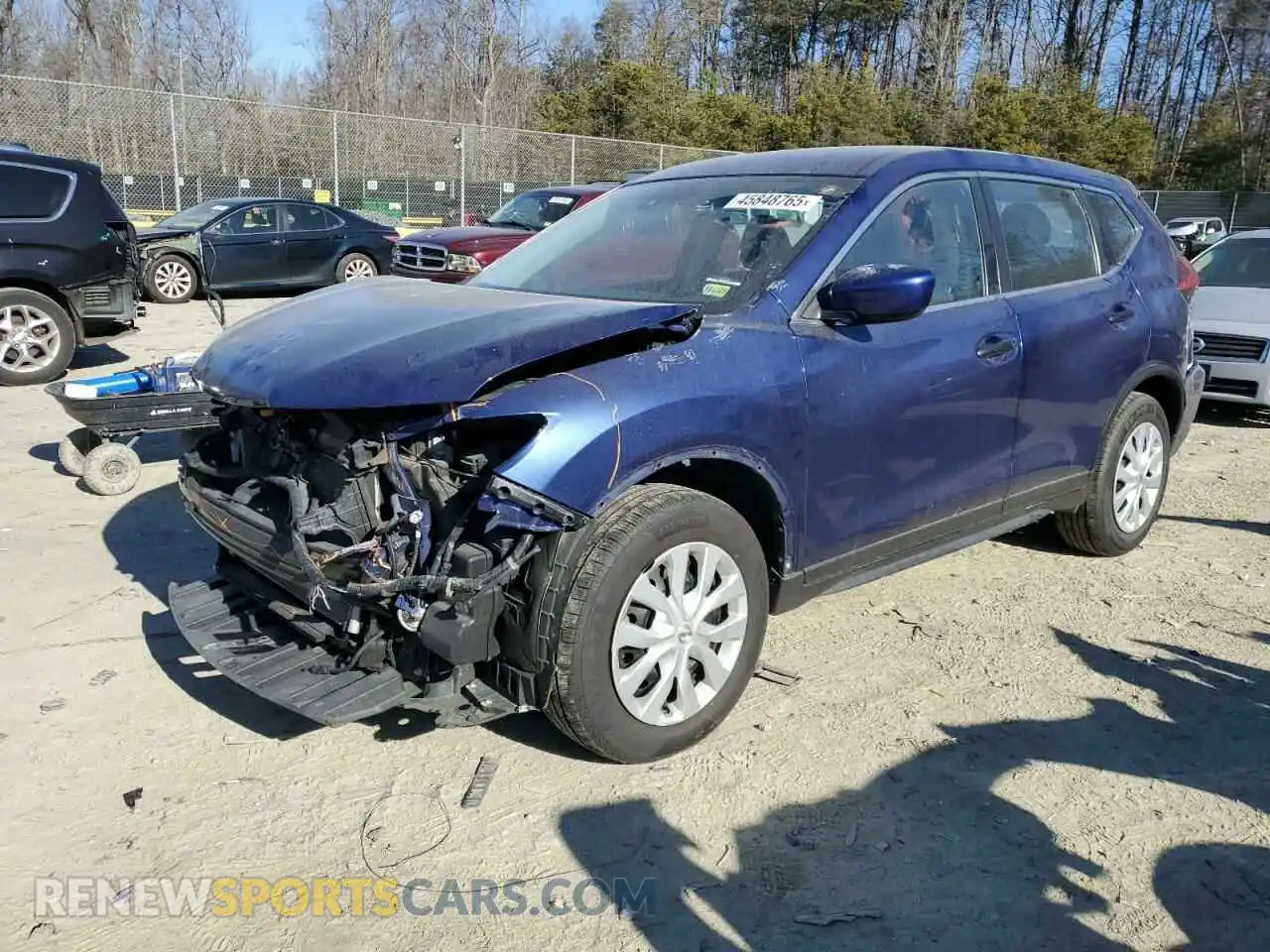 1 Photograph of a damaged car JN8AT2MT7LW010798 NISSAN ROGUE 2020