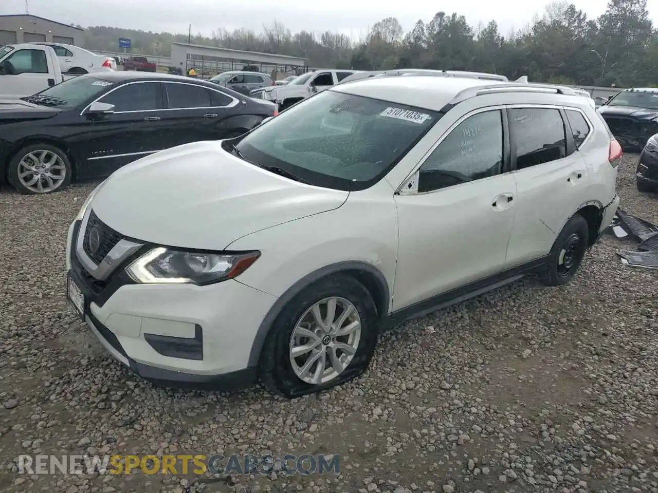 1 Photograph of a damaged car JN8AT2MT7LW011157 NISSAN ROGUE 2020
