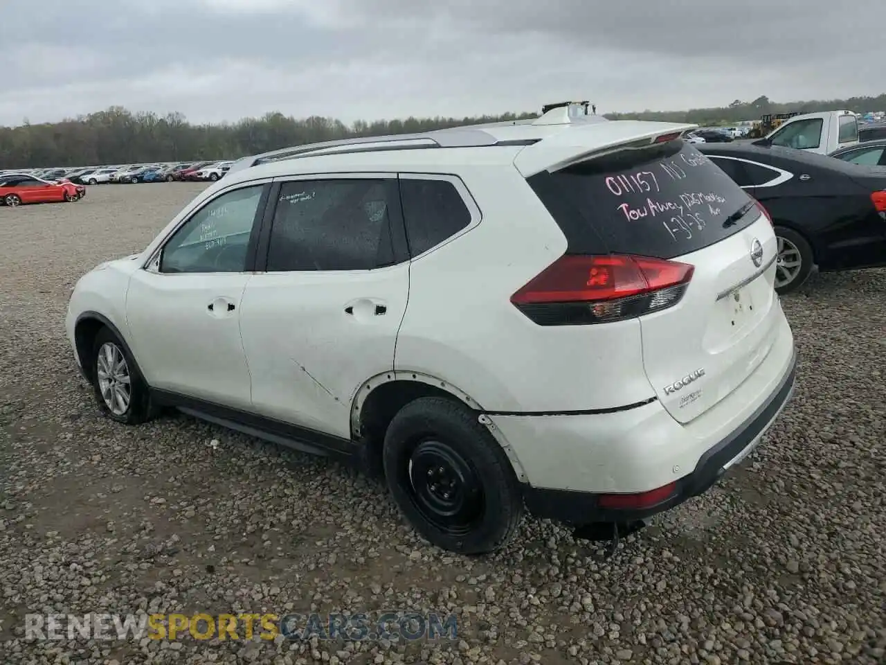 2 Photograph of a damaged car JN8AT2MT7LW011157 NISSAN ROGUE 2020