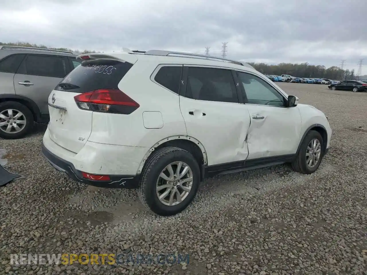 3 Photograph of a damaged car JN8AT2MT7LW011157 NISSAN ROGUE 2020