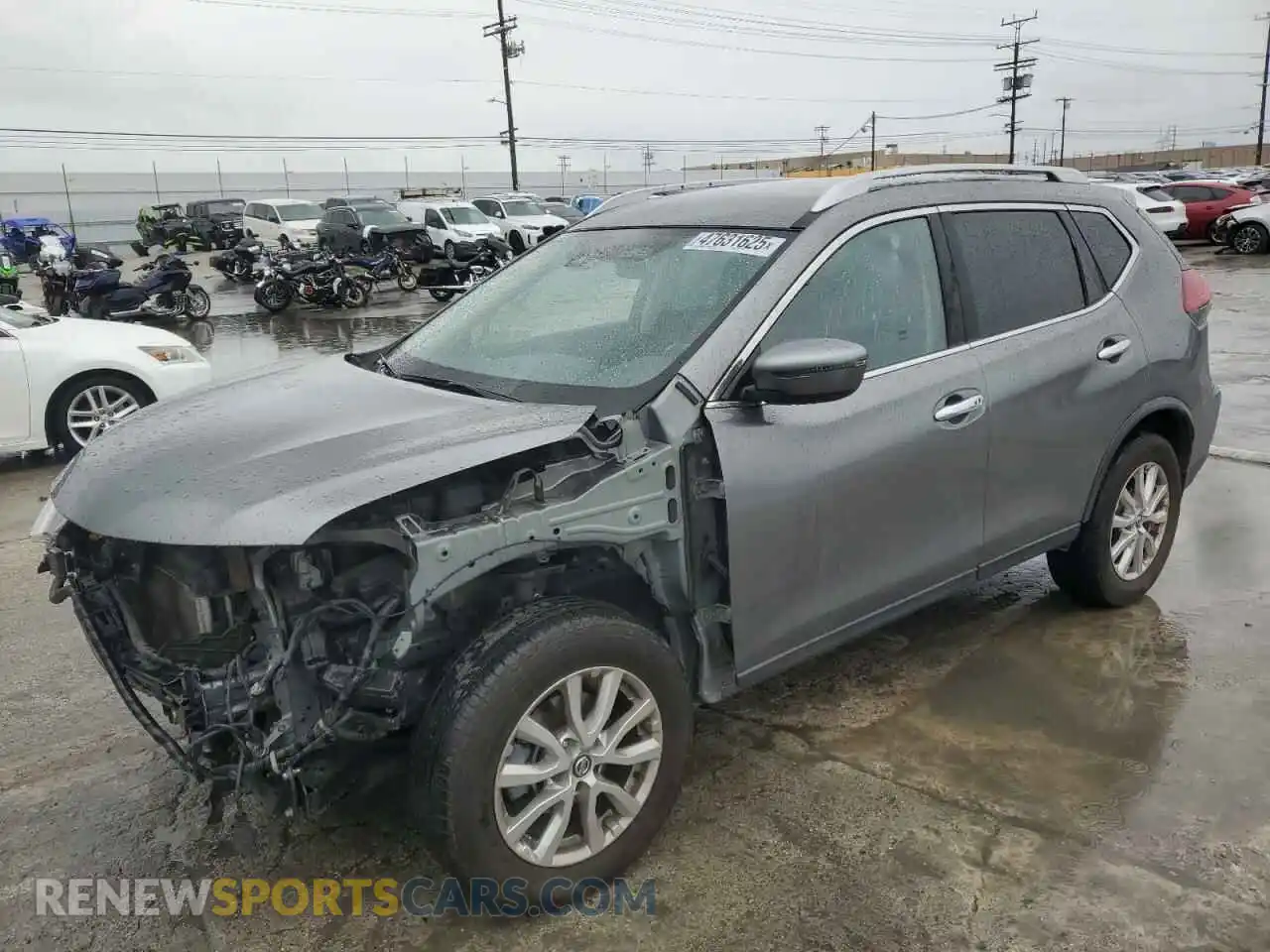 1 Photograph of a damaged car JN8AT2MT7LW011188 NISSAN ROGUE 2020