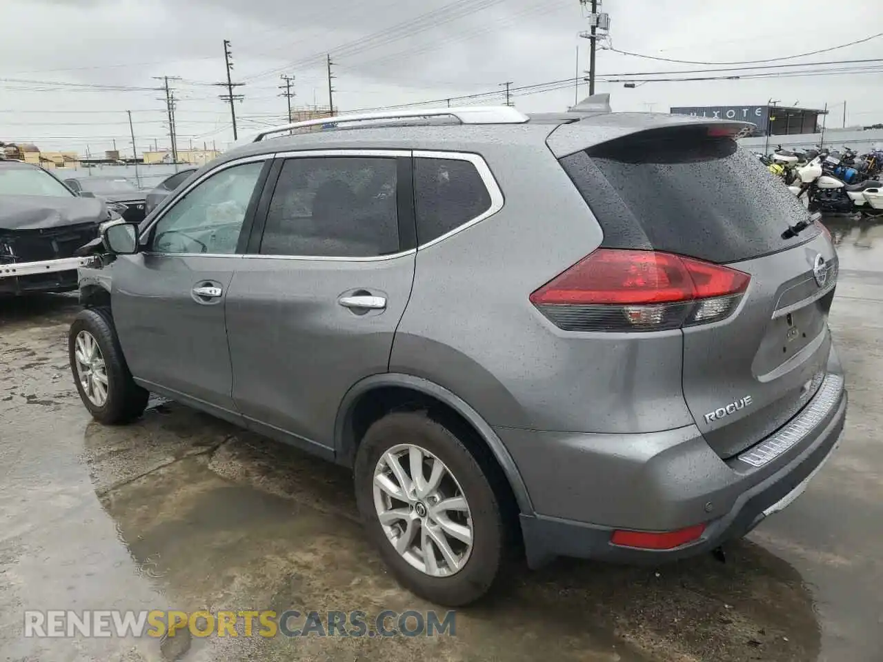 2 Photograph of a damaged car JN8AT2MT7LW011188 NISSAN ROGUE 2020