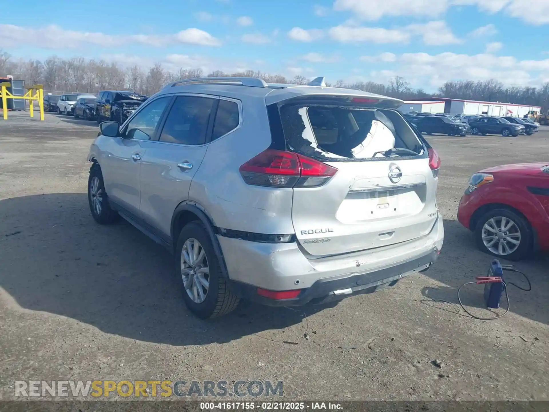 3 fotografías del automóvil dañado JN8AT2MV5LW138765 NISSAN ROGUE 2020