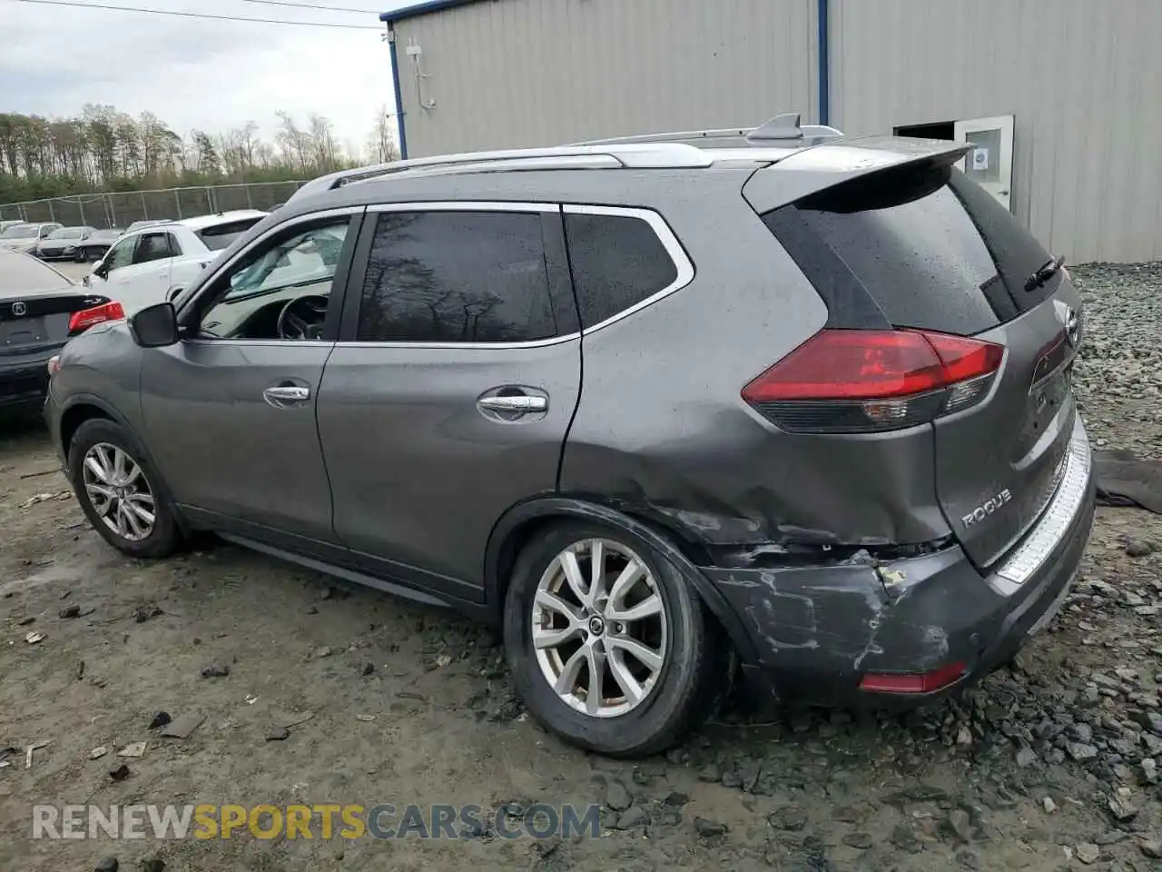 2 Photograph of a damaged car JN8AT2MV7LW110482 NISSAN ROGUE 2020
