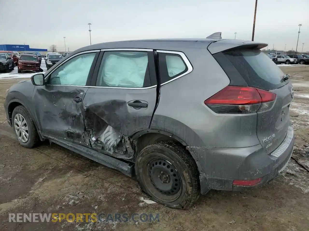 2 Photograph of a damaged car JN8AT2MV8LW124018 NISSAN ROGUE 2020