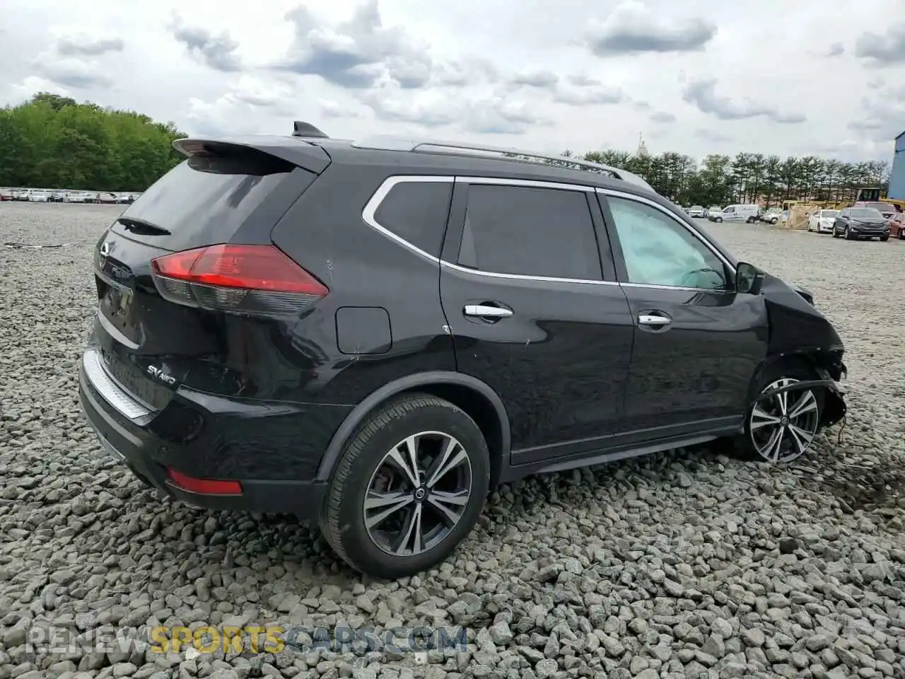 3 fotografías del automóvil dañado JN8AT2MV9LW106367 NISSAN ROGUE 2020