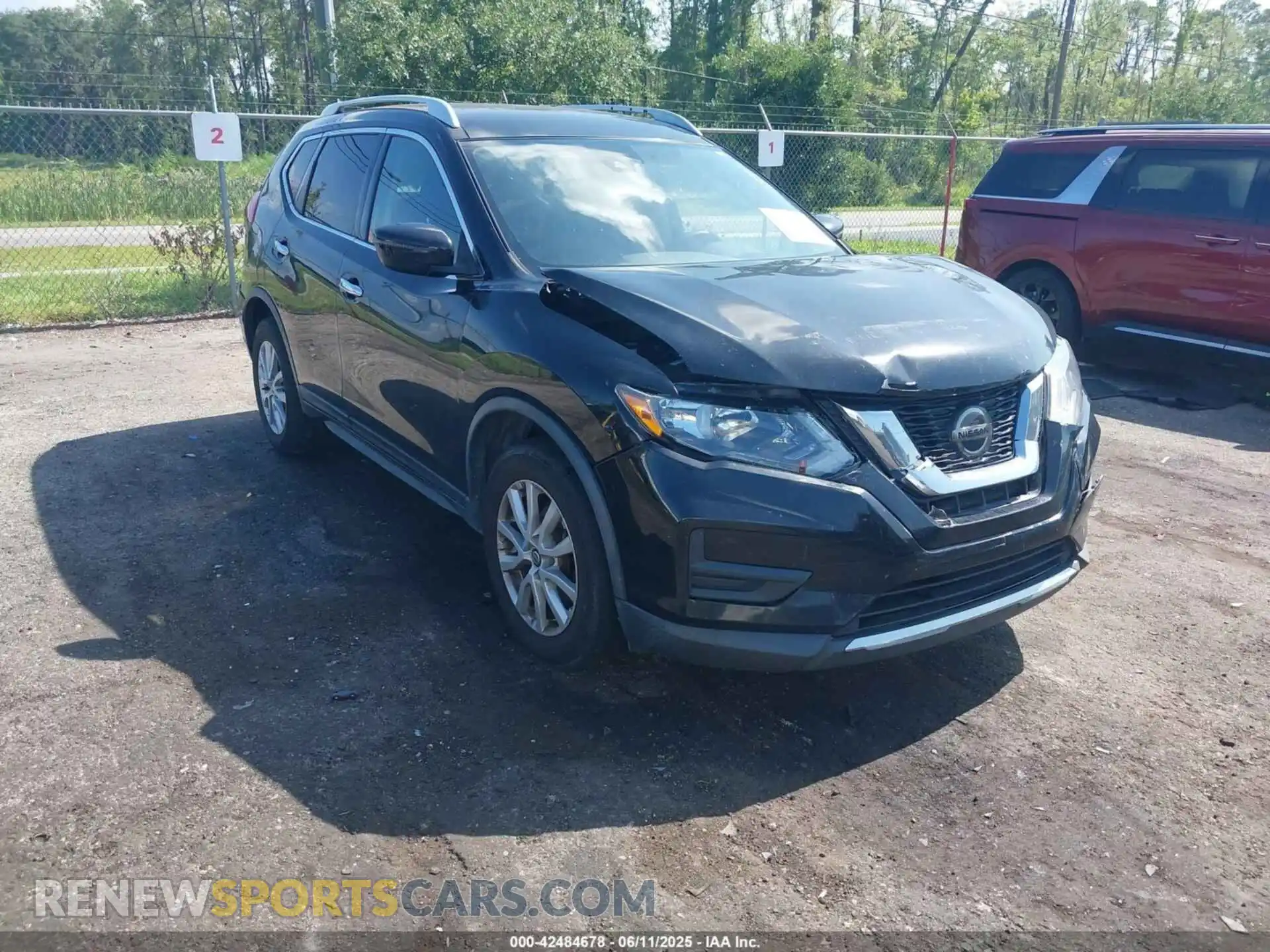 1 Photograph of a damaged car KNMAT2MT0LP507763 NISSAN ROGUE 2020