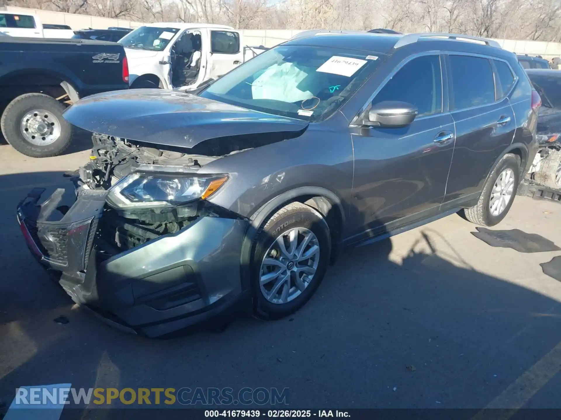 2 Photograph of a damaged car KNMAT2MT0LP521582 NISSAN ROGUE 2020