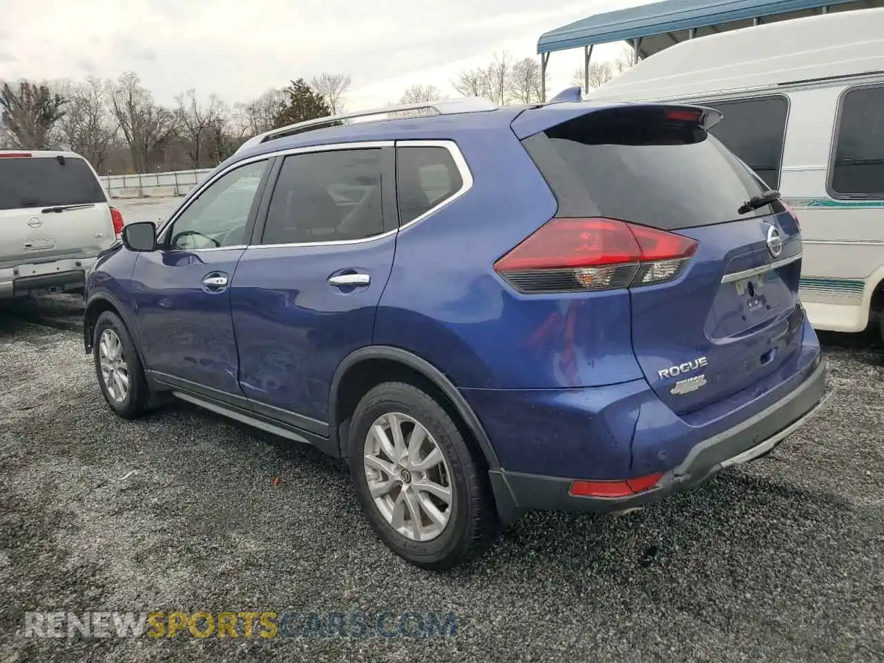 2 Photograph of a damaged car KNMAT2MT0LP523946 NISSAN ROGUE 2020