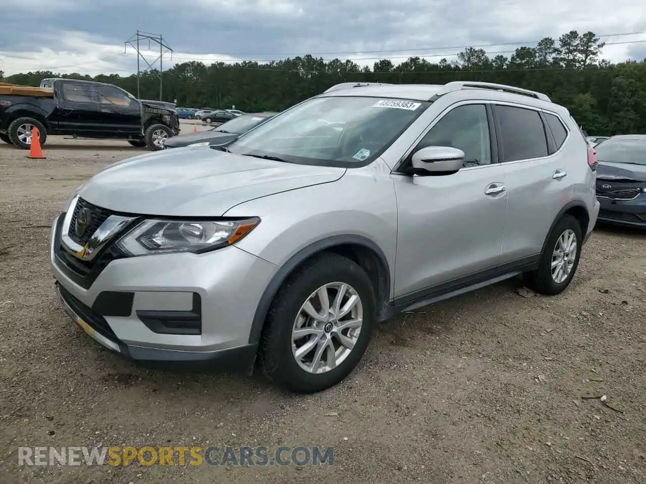 1 Photograph of a damaged car KNMAT2MT1LP510736 NISSAN ROGUE 2020