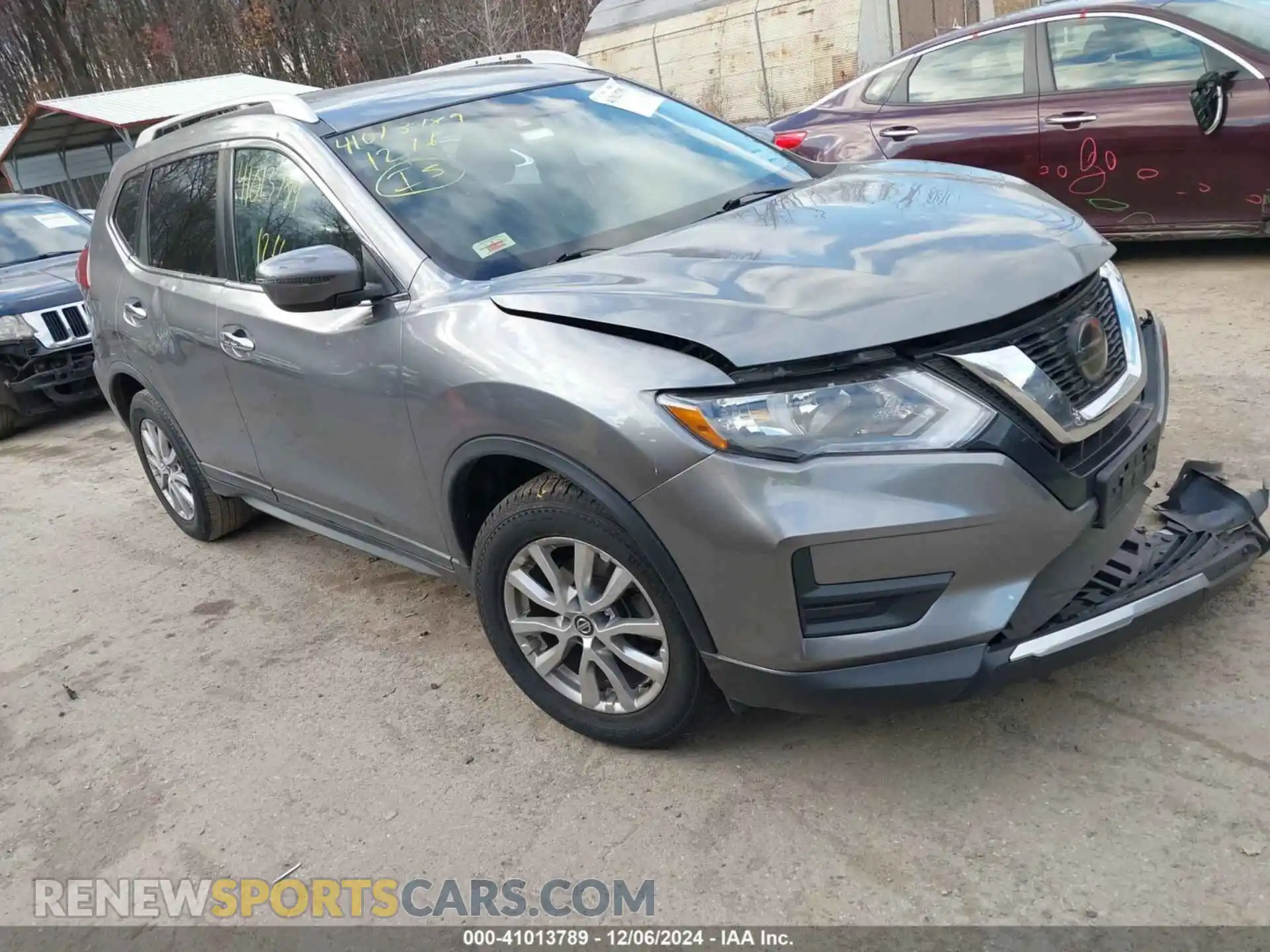 1 Photograph of a damaged car KNMAT2MT1LP528105 NISSAN ROGUE 2020